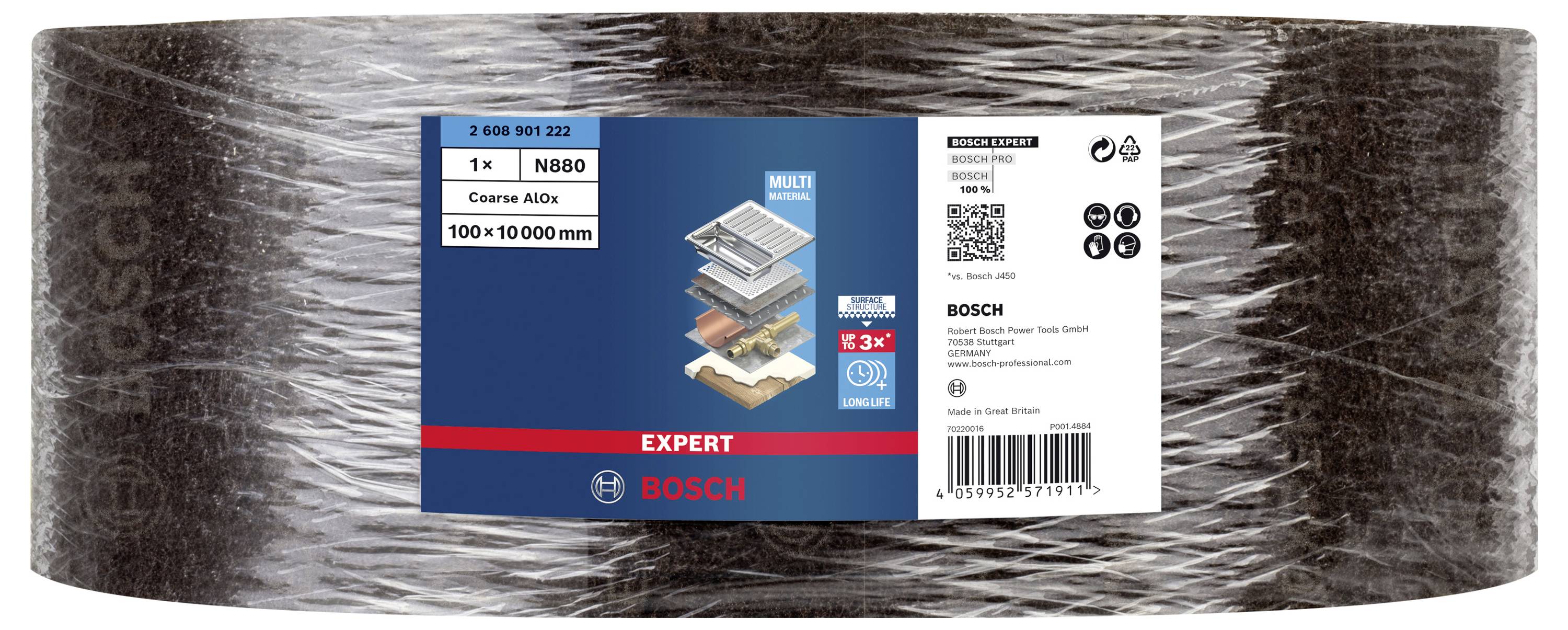 Bosch Accessories EXPERT N880 2608901222 Vliesband 10m