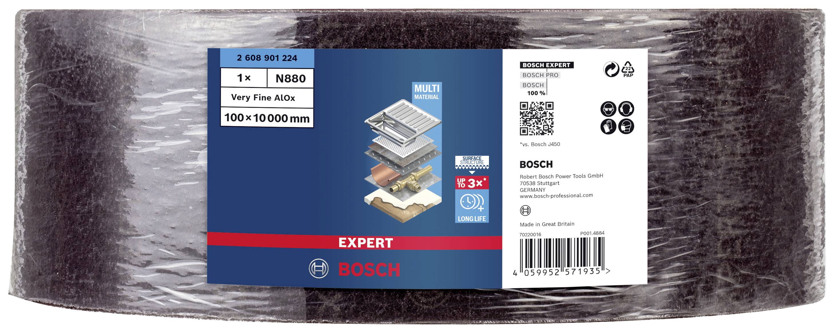 Bosch Accessories EXPERT N880 2608901224 Vliesband 10m