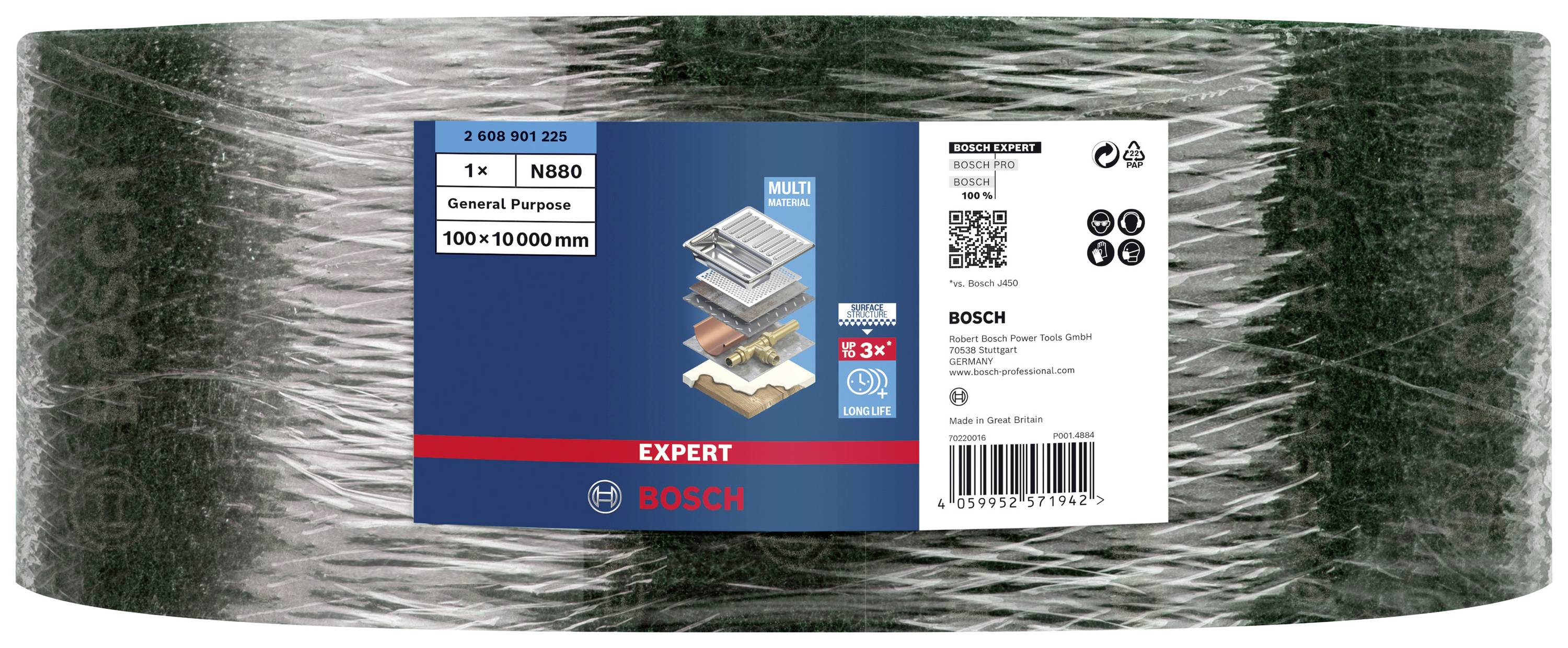 Bosch Accessories EXPERT N880 2608901225 Vliesband 10m