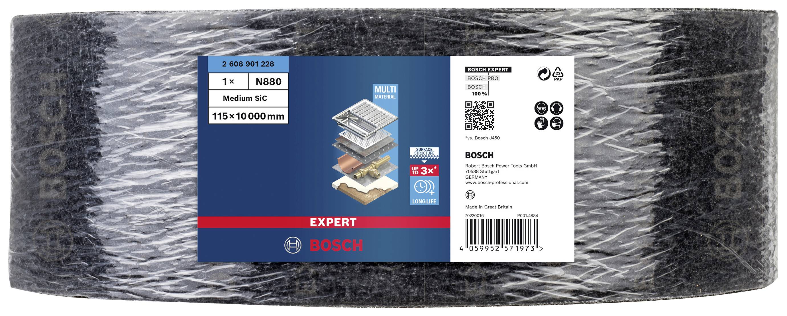 Bosch Accessories EXPERT N880 2608901228 Vliesband 10m