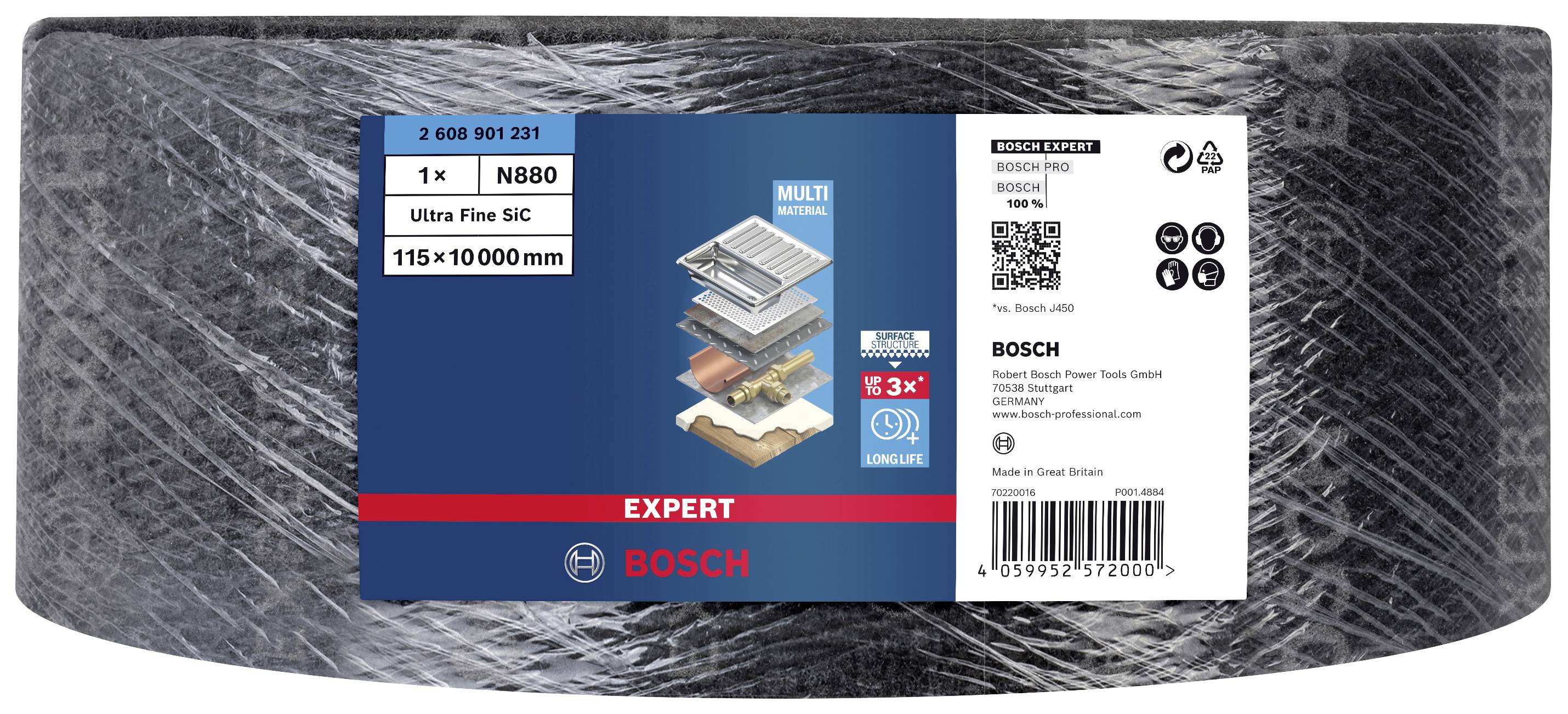 Bosch Accessories EXPERT N880 2608901231 Vliesband 10m