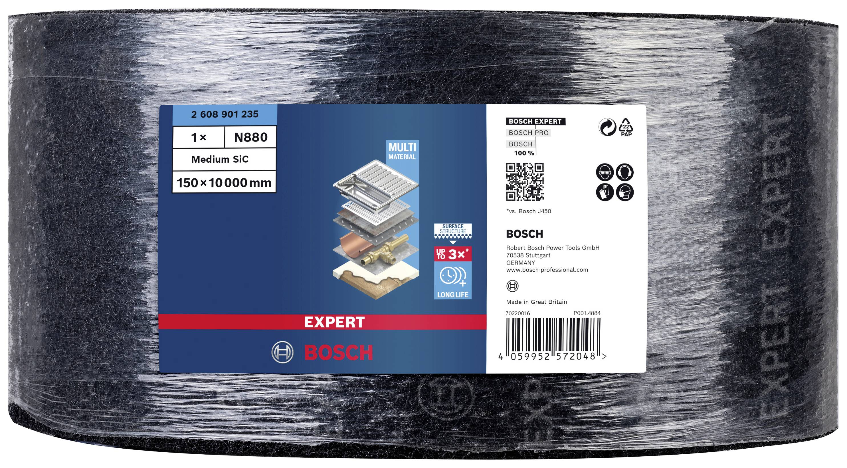 Bosch Accessories EXPERT N880 2608901235 Vliesband 10m