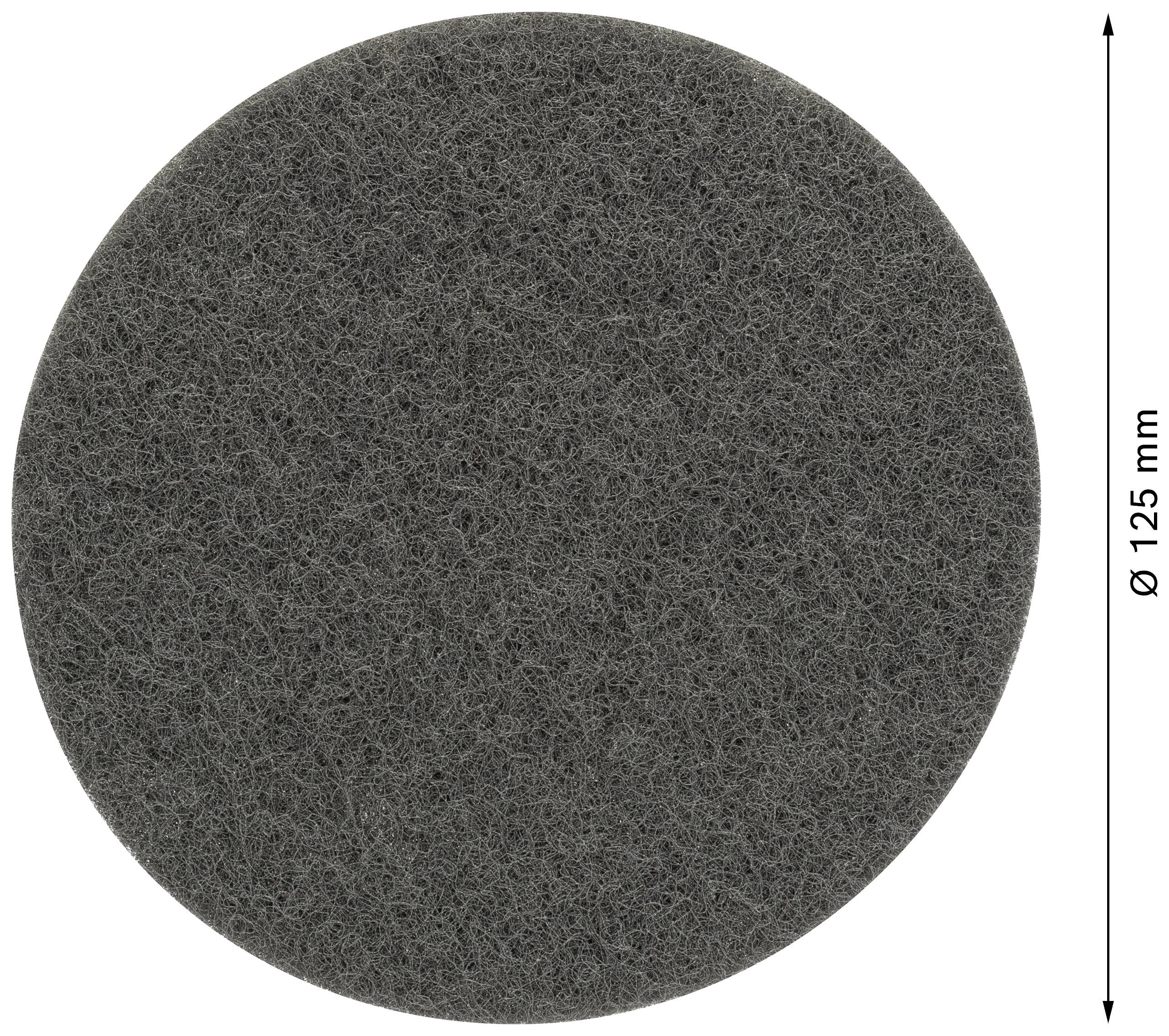 Bosch Accessories 2608901387 EXPERT N880 Vliesscheibe für Exzenterschleifer, 125 mm, fein, 5-tlg. 5St.