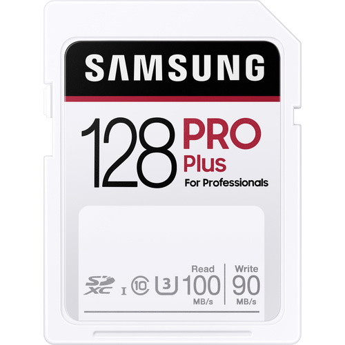 Samsung Pro Plus SDXC-Karte 128 GB UHS-I Wasserdicht, stoßsicher