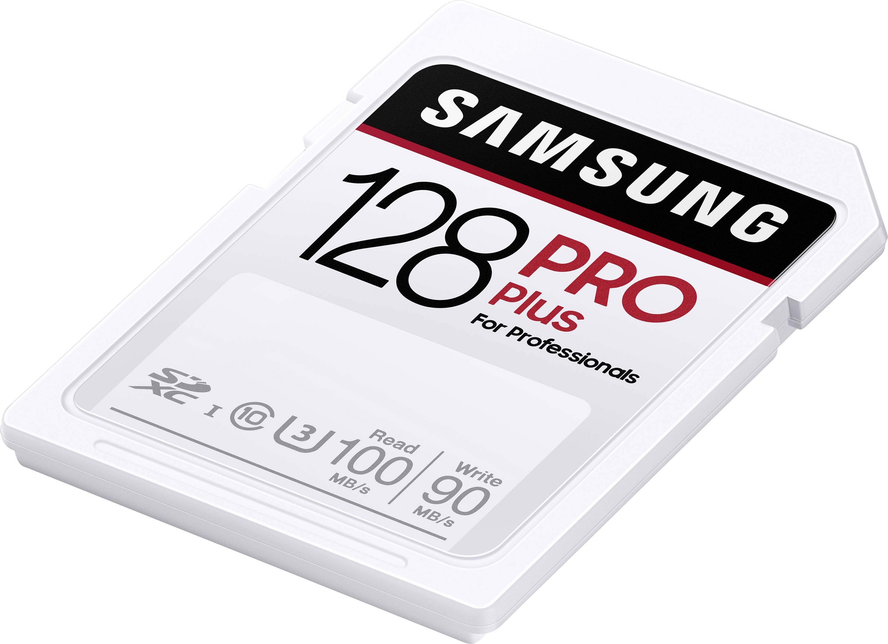 Samsung Pro Plus SDXC-Karte 128GB UHS-I Wasserdicht, stoßsicher