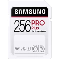 Samsung Pro Plus SDXC-Karte 256GB UHS-I Wasserdicht, stoßsicher Samsung Pro Plus SDXC-Karte 256GB UHS-I Wasserdicht, stoßsicher
