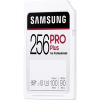 Samsung Pro Plus SDXC-Karte 256GB UHS-I Wasserdicht, stoßsicher Samsung Pro Plus SDXC-Karte 256GB UHS-I Wasserdicht, stoßsicher