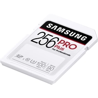 Samsung Pro Plus SDXC-Karte 256GB UHS-I Wasserdicht, stoßsicher Samsung Pro Plus SDXC-Karte 256GB UHS-I Wasserdicht, stoßsicher
