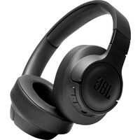 JBL Tune 710BT Over Ear Kopfhörer Bluetooth®, kabelgebunden Schwarz Faltbar, Mikrofon-Stummschaltung JBL Tune 710BT Over Ear Kopfhörer Bluetooth®, kabelgebunden Schwarz Faltbar, Mikrofon-Stummschaltung