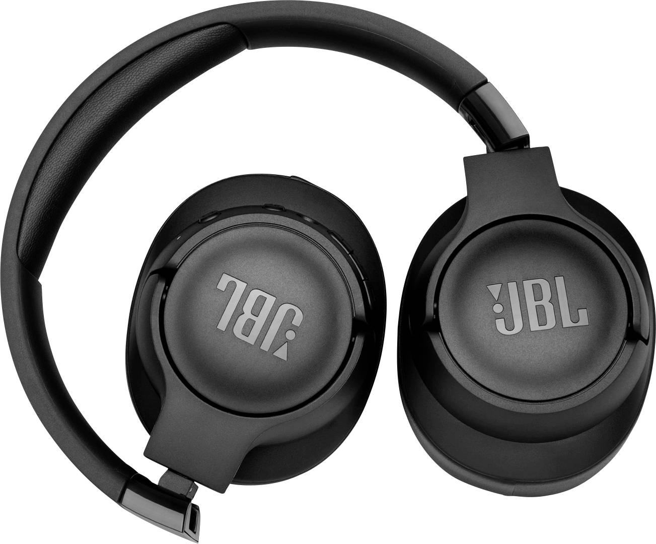 JBL Tune 760NC Over Ear Kopfhörer Bluetooth®, kabelgebunden Schwarz Noise Cancelling Faltbar