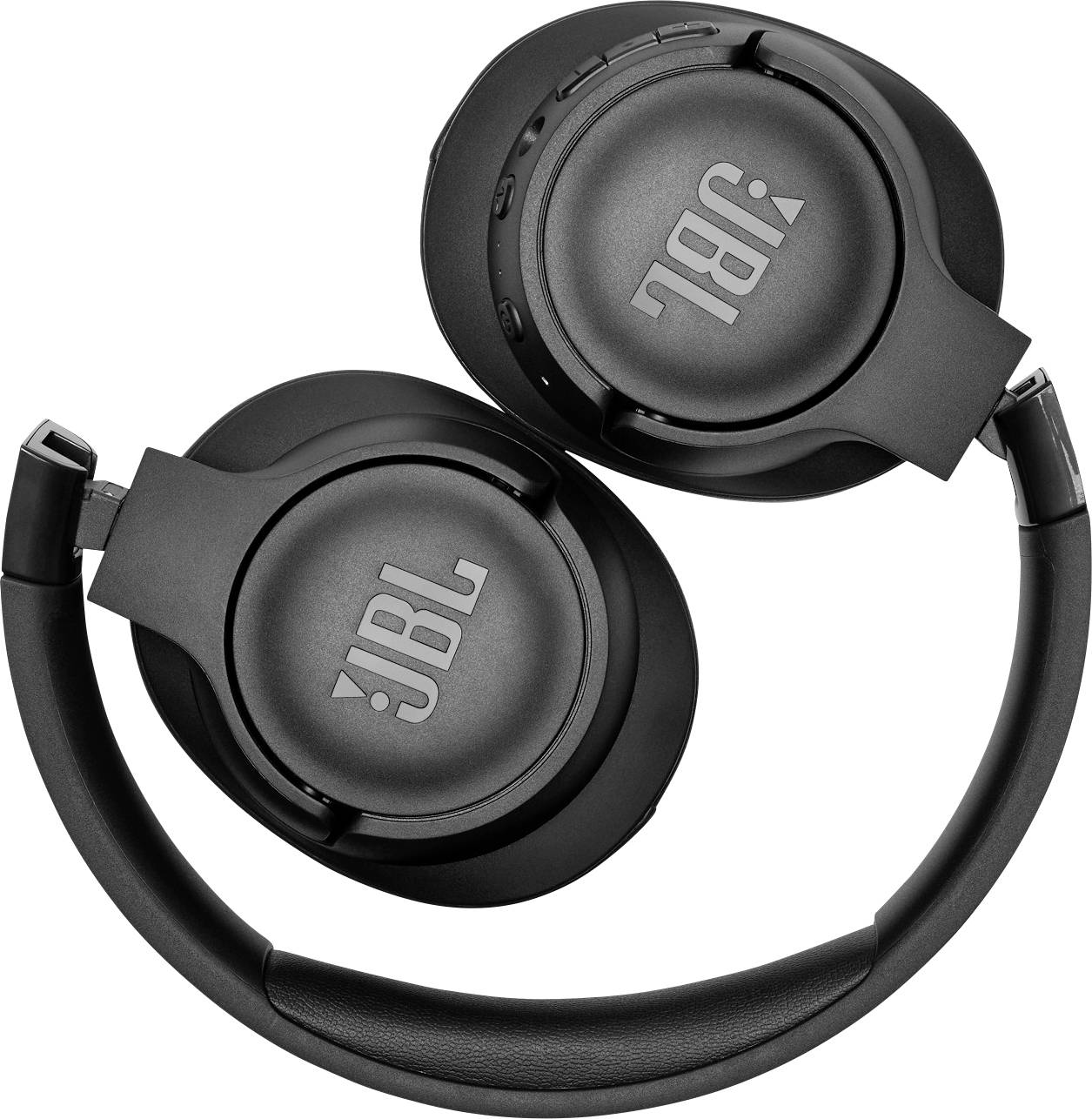 JBL Tune 760NC Over Ear Kopfhörer Bluetooth®, kabelgebunden Schwarz Noise Cancelling Faltbar