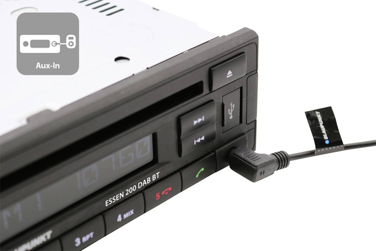 Blaupunkt Essen 200 DAB BT Autoradio Bluetooth®-Freisprecheinrichtung, DAB+ Tuner