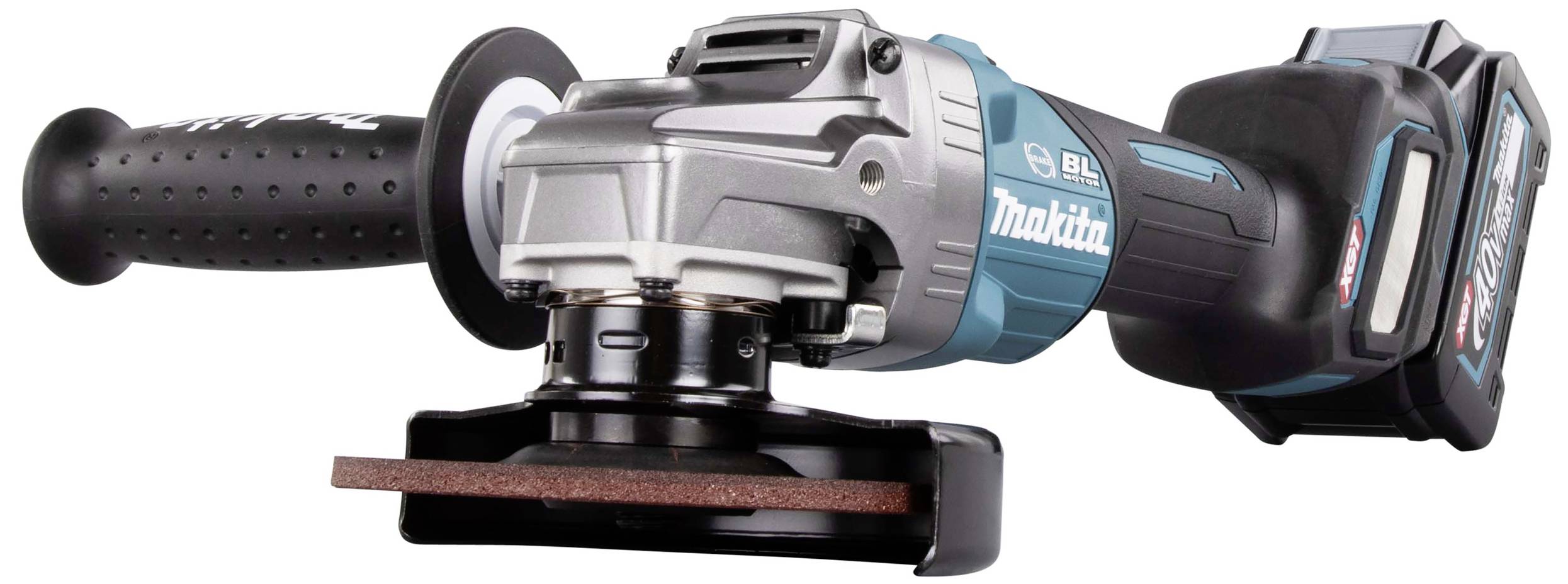 Makita GA023GM201 Akku-Winkelschleifer 125mm inkl. 2. Akku, inkl. Ladegerät, inkl. Koffer 40V 4Ah