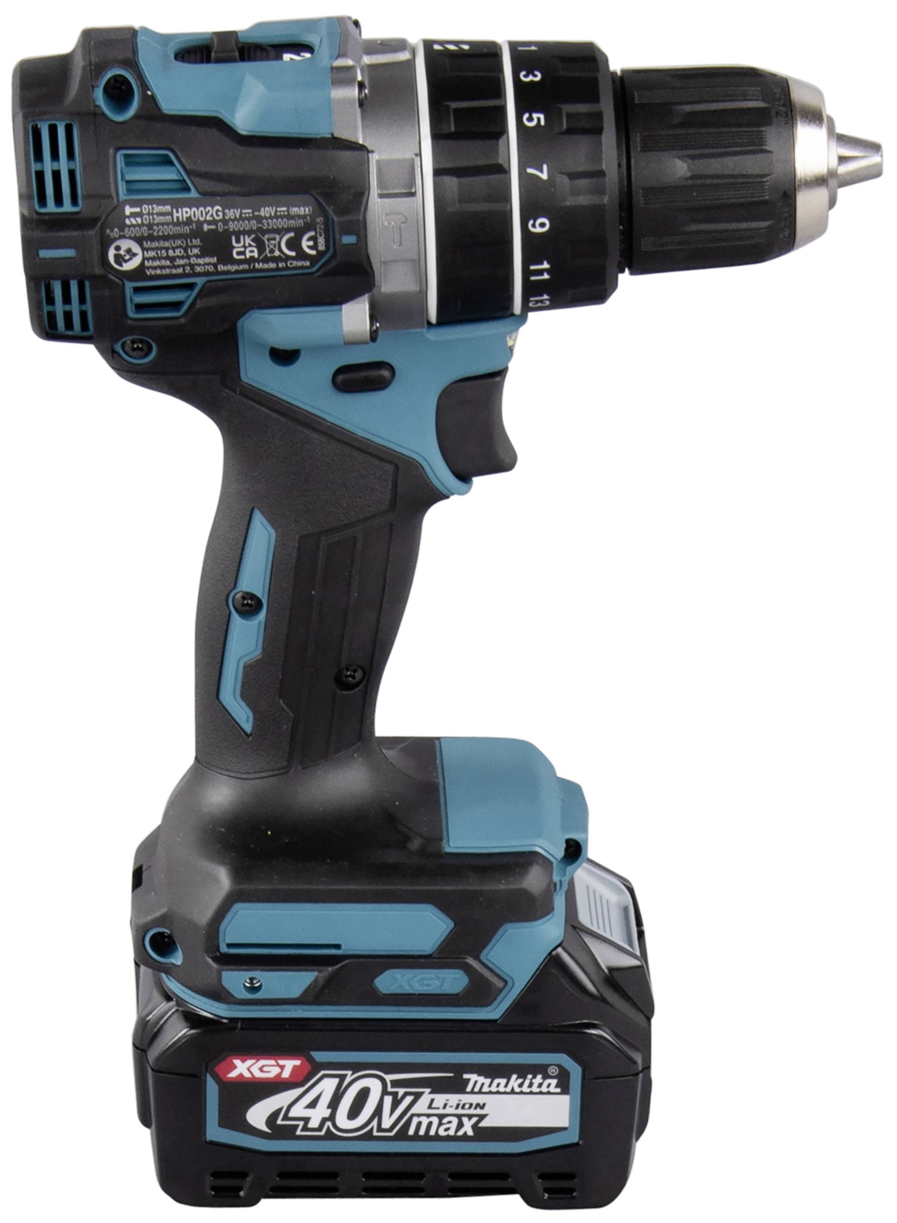 Makita HP002GA202 -Akku-Schlagbohrschrauber inkl. 2. Akku, inkl. Ladegerät, inkl. Koffer