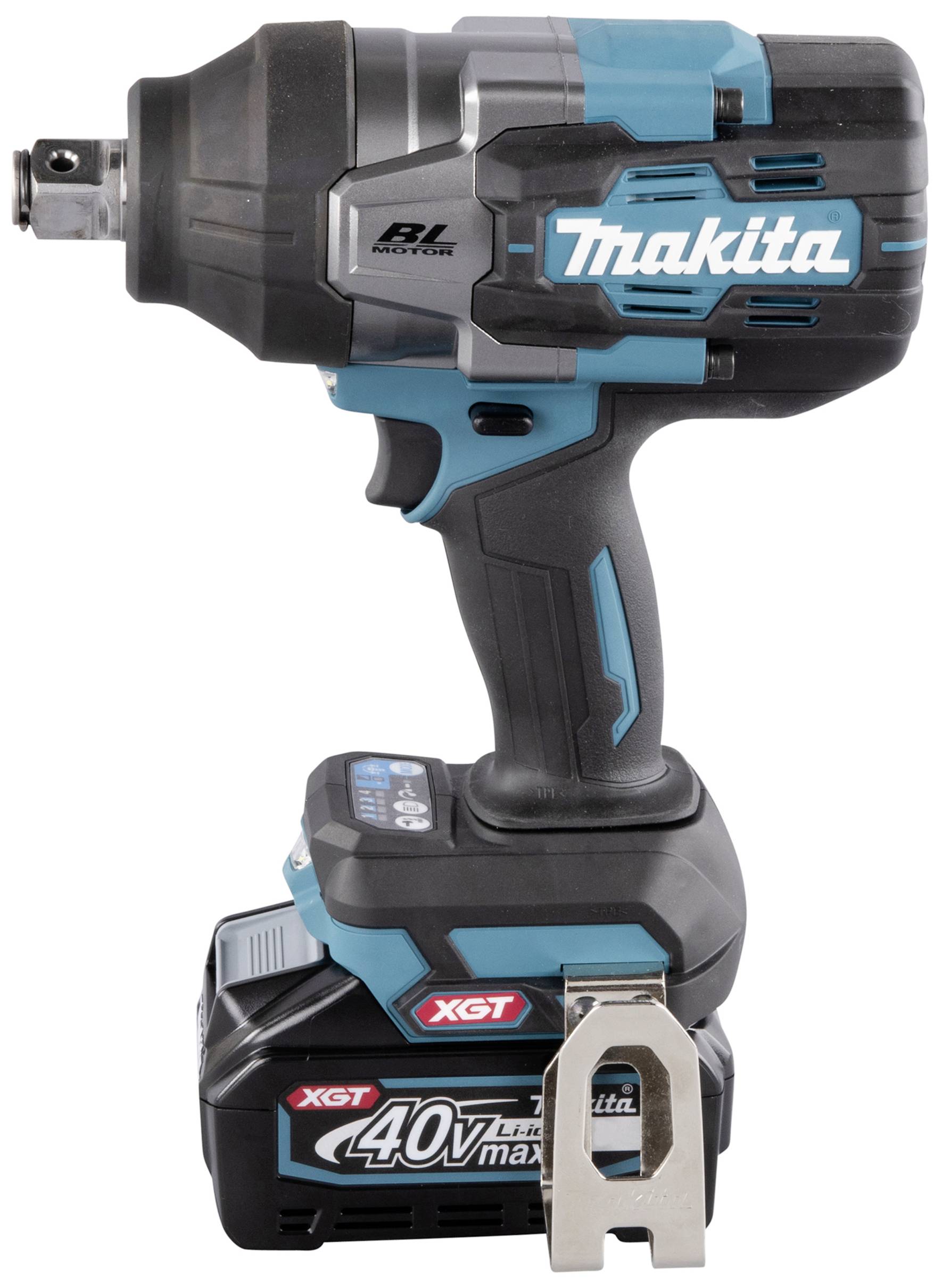 Makita TW001GM201 Akku-Schlagschrauber 1800 Nm 40V Anzahl mitgelieferte Akkus 2 4.0Ah Li-Ion inkl. 2. Akku, inkl. Ladegerät, inkl