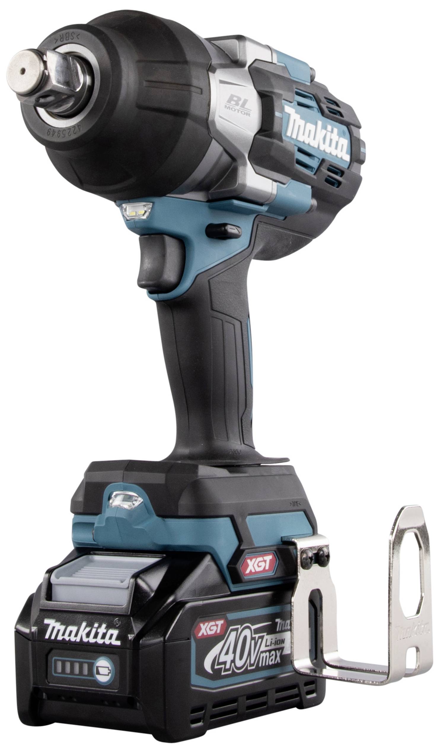 Makita TW001GM201 Akku-Schlagschrauber 1800 Nm 40V Anzahl mitgelieferte Akkus 2 4.0Ah Li-Ion inkl. 2. Akku, inkl. Ladegerät, inkl