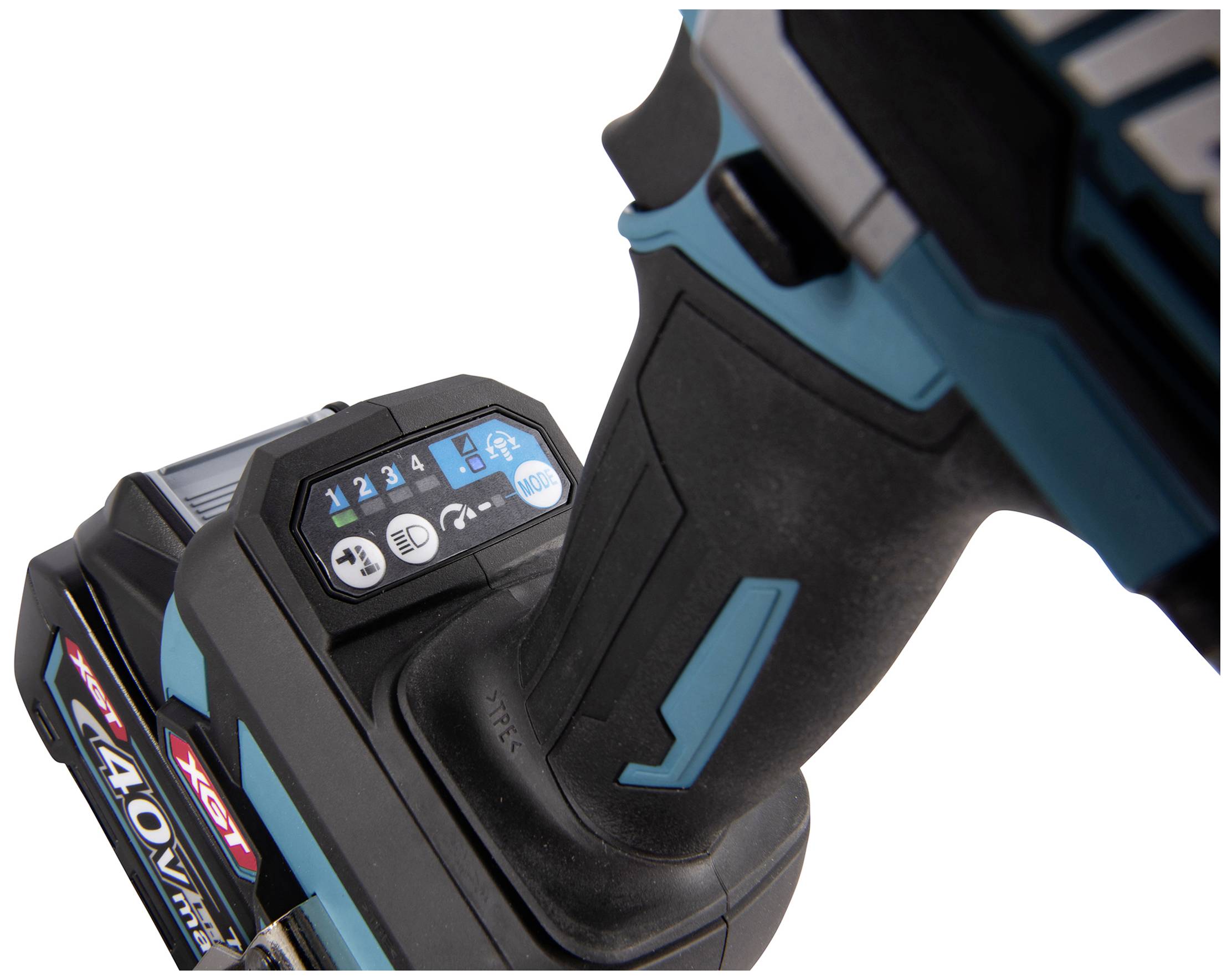 Makita TW001GM201 Akku-Schlagschrauber 1800 Nm 40V Anzahl mitgelieferte Akkus 2 4.0Ah Li-Ion inkl. 2. Akku, inkl. Ladegerät, inkl