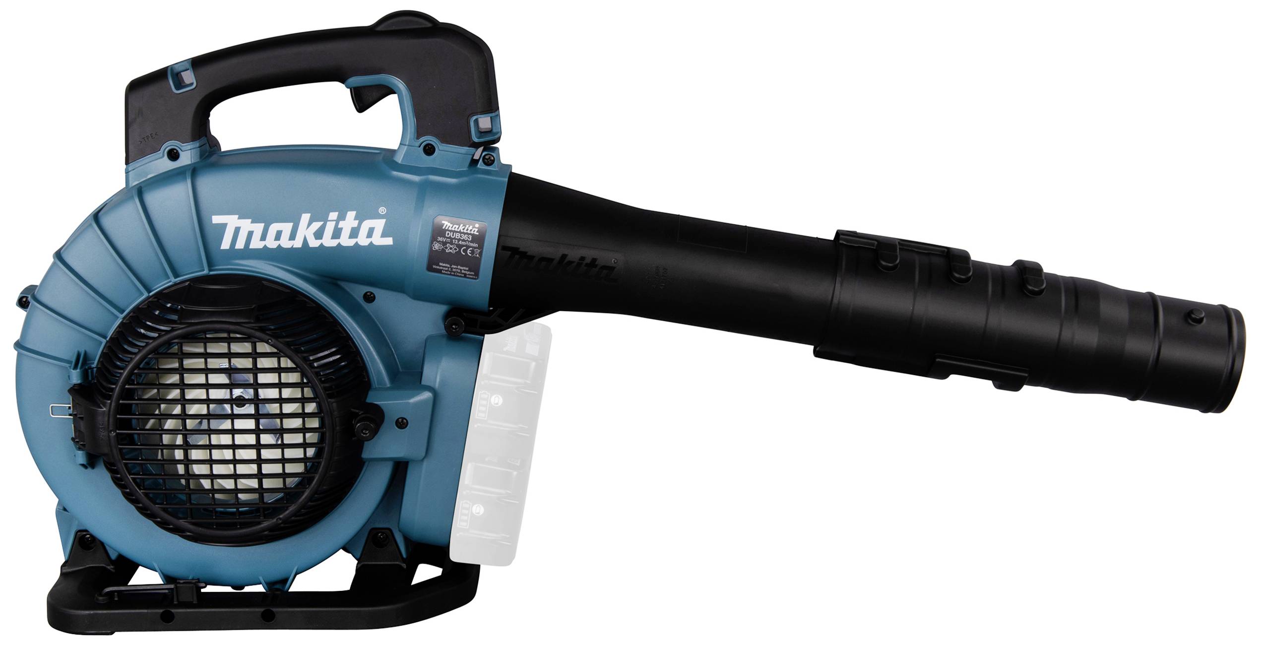 Makita DUB363ZV DUB363ZV Akku Laubbläser, Laubsauger ohne Akku, ohne Ladegerät 36 V