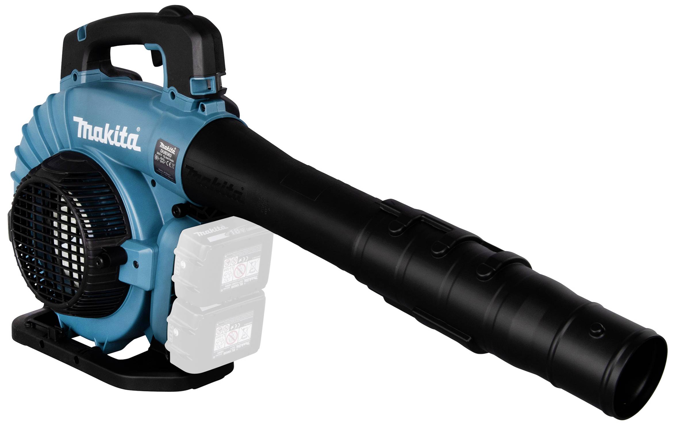 Makita DUB363ZV DUB363ZV Akku Laubbläser, Laubsauger ohne Akku, ohne Ladegerät 36 V