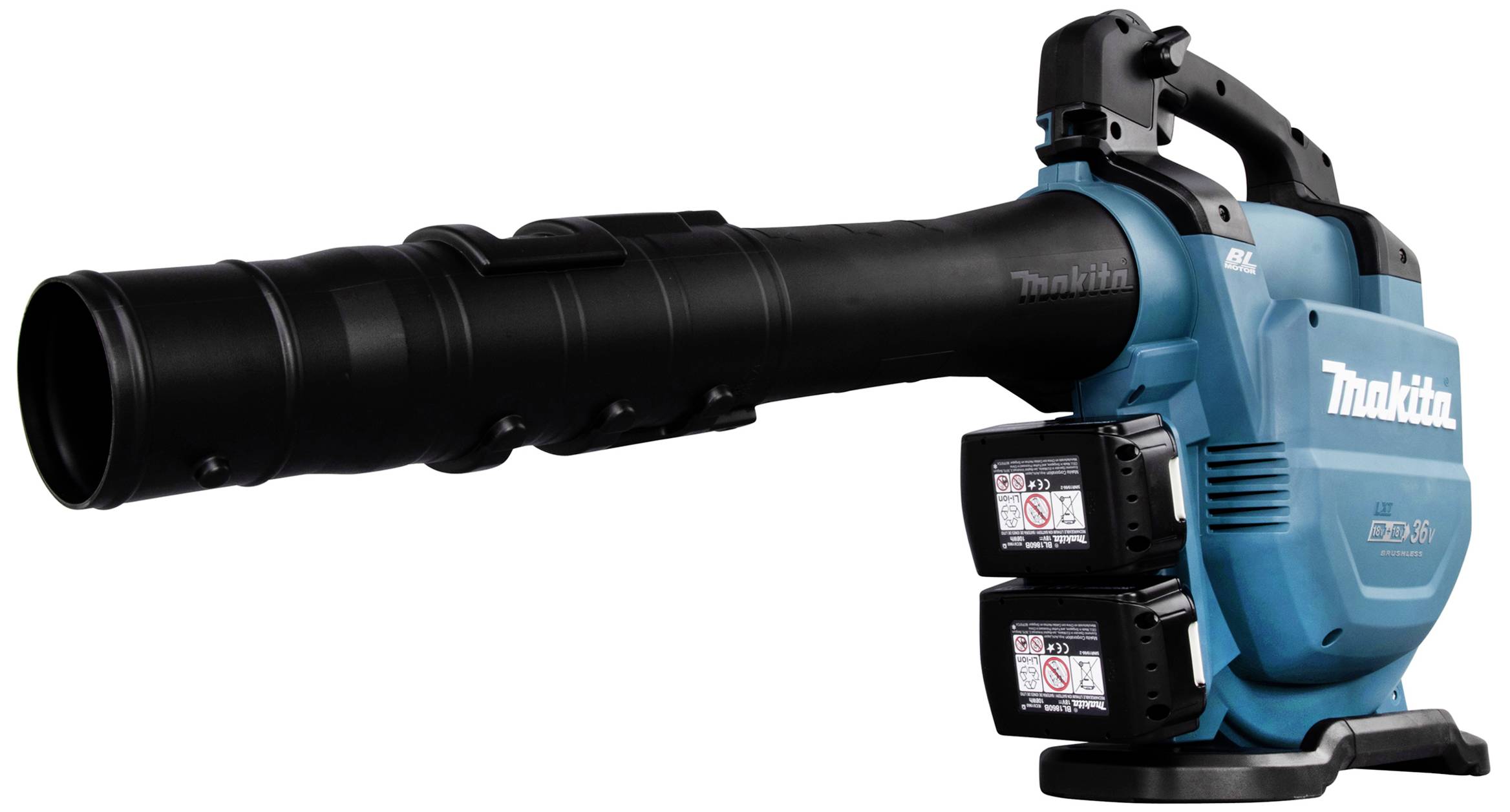Makita DUB363PT2V DUB363PT2V Akku Laubbläser, Laubsauger inkl. 2. Akku, inkl. Ladegerät 36V