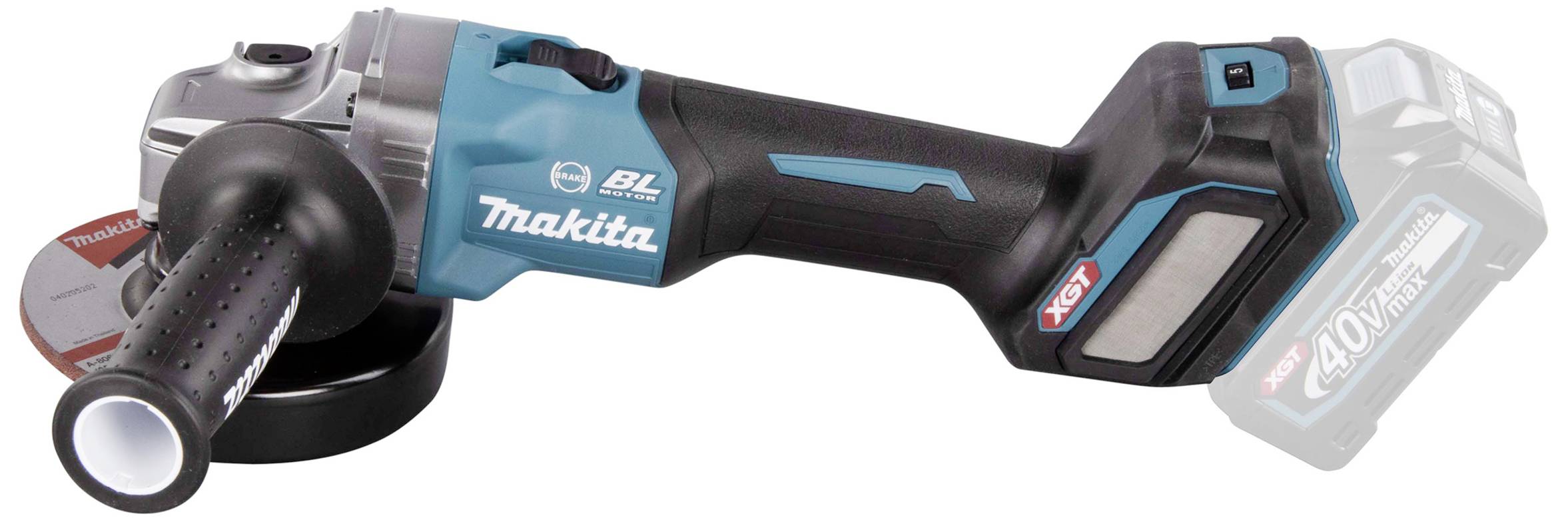 Makita GA023GZ Akku-Winkelschleifer 125 mm ohne Akku 40 V