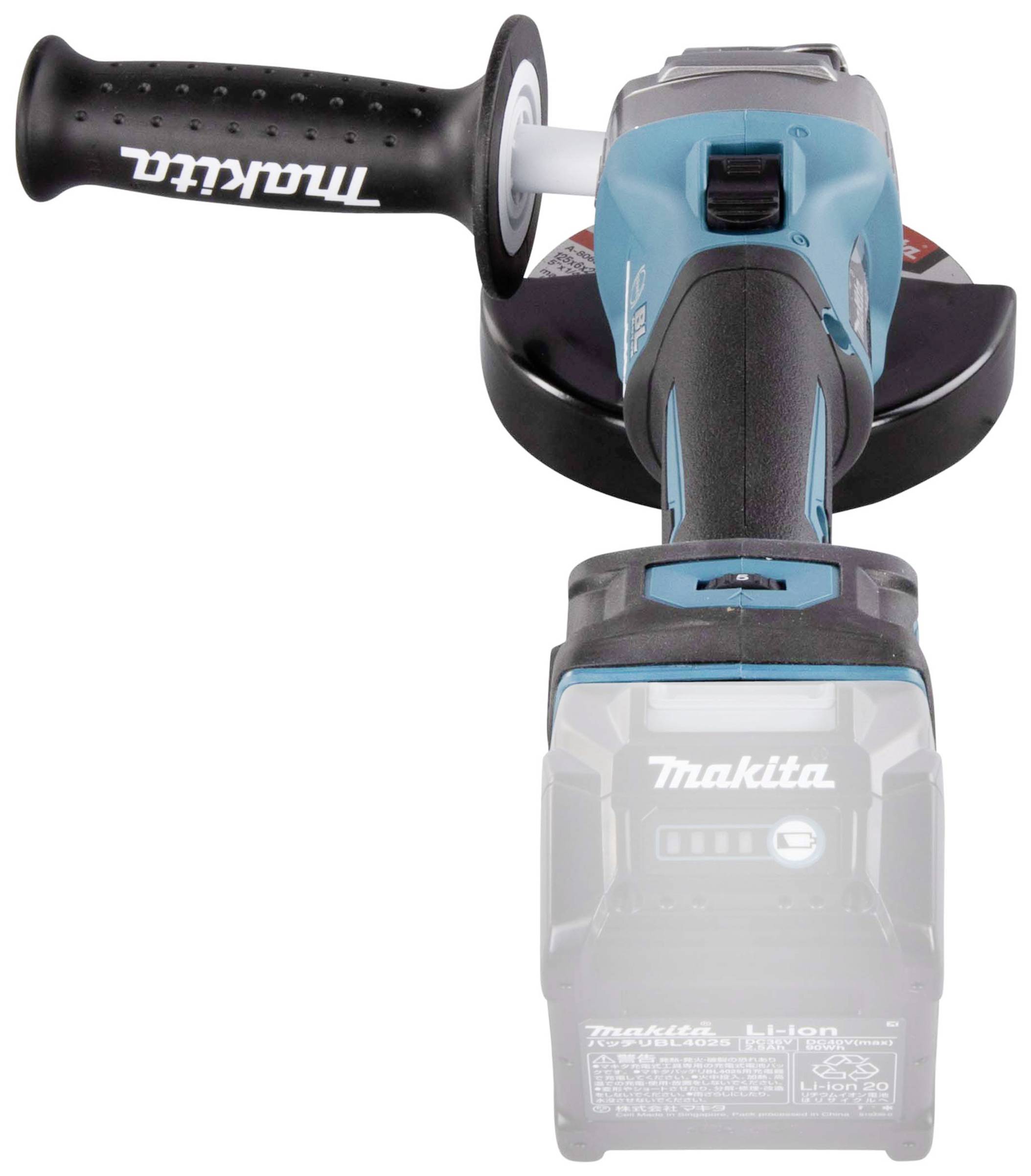 Makita GA023GZ Akku-Winkelschleifer 125 mm ohne Akku 40 V