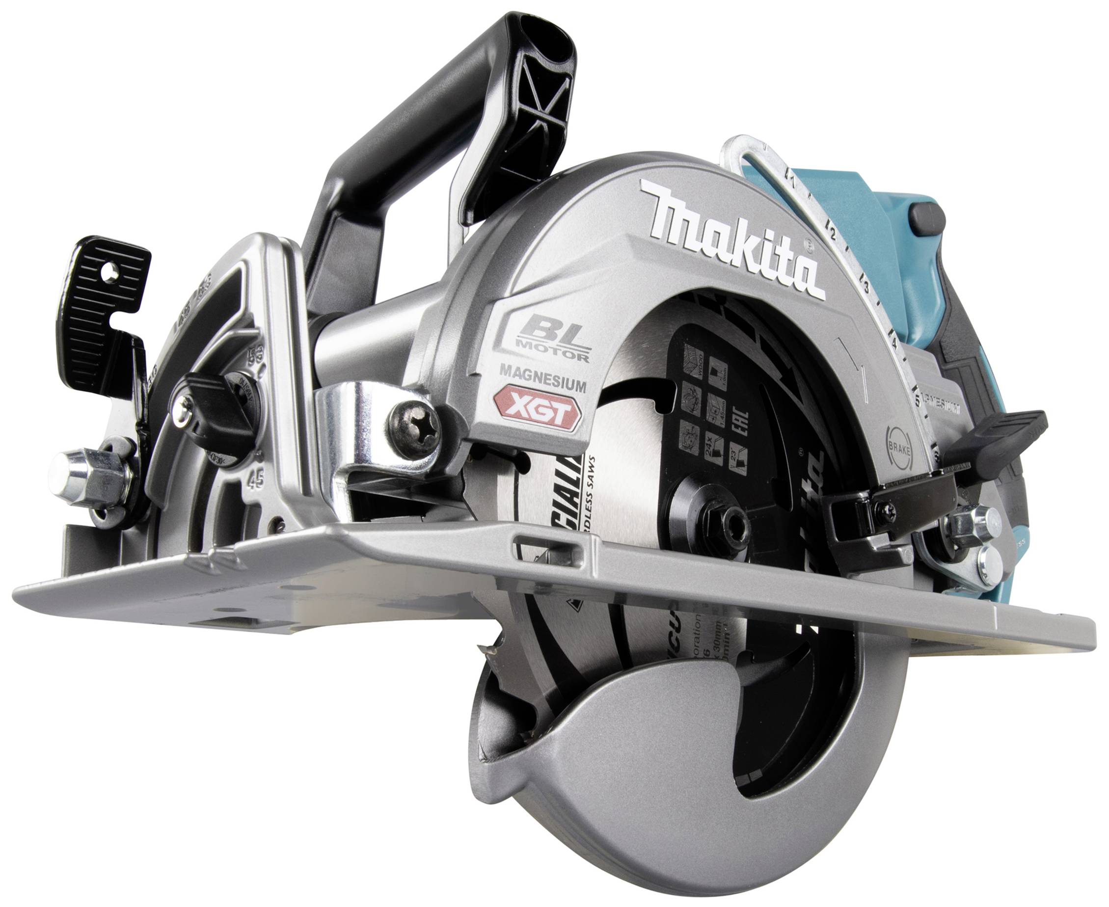 Makita Akku-Handkreissäge Schnitttiefe max. (90°) 65mm ohne Akku 40V