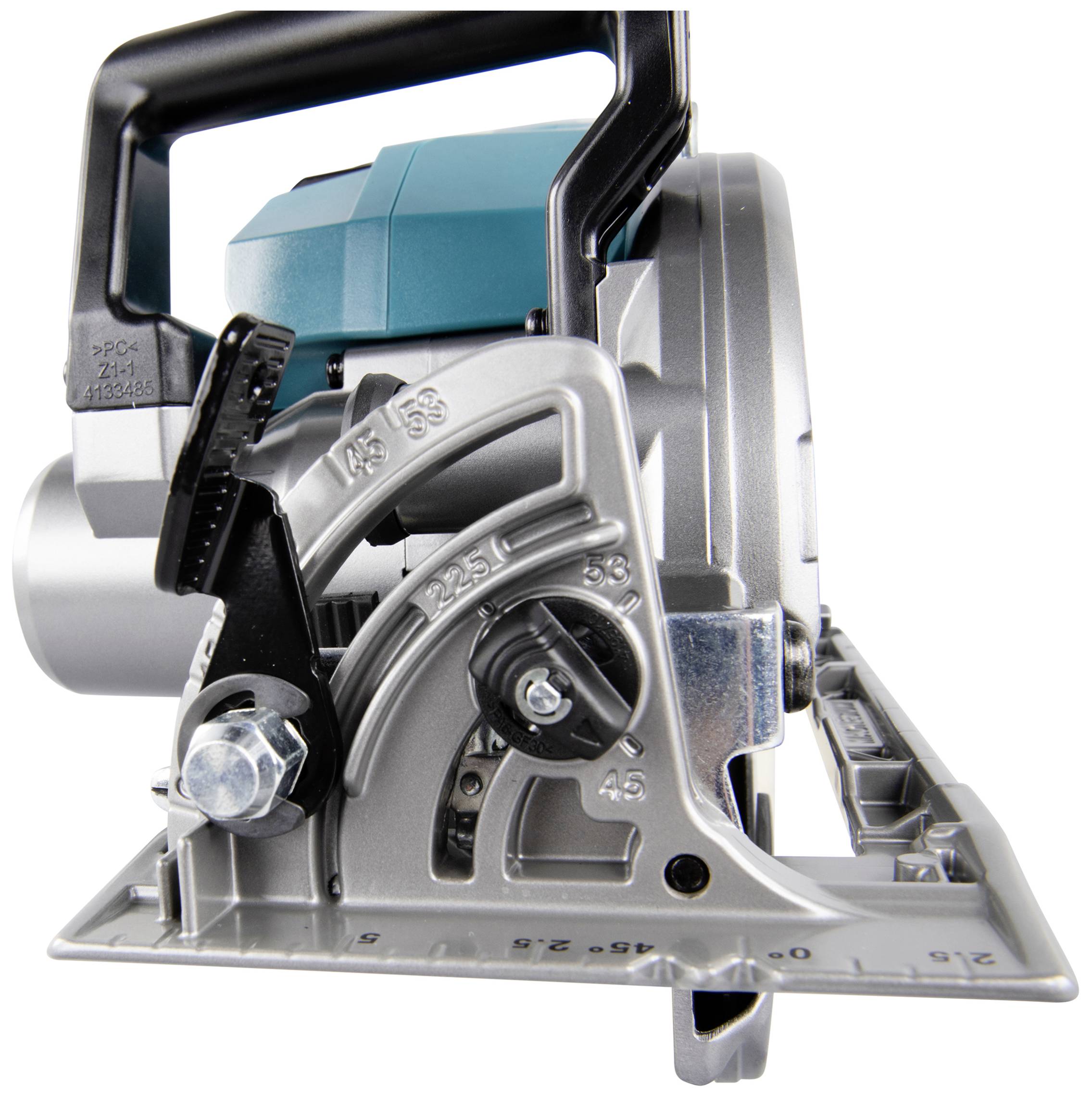 Makita Akku-Handkreissäge Schnitttiefe max. (90°) 65mm ohne Akku 40V