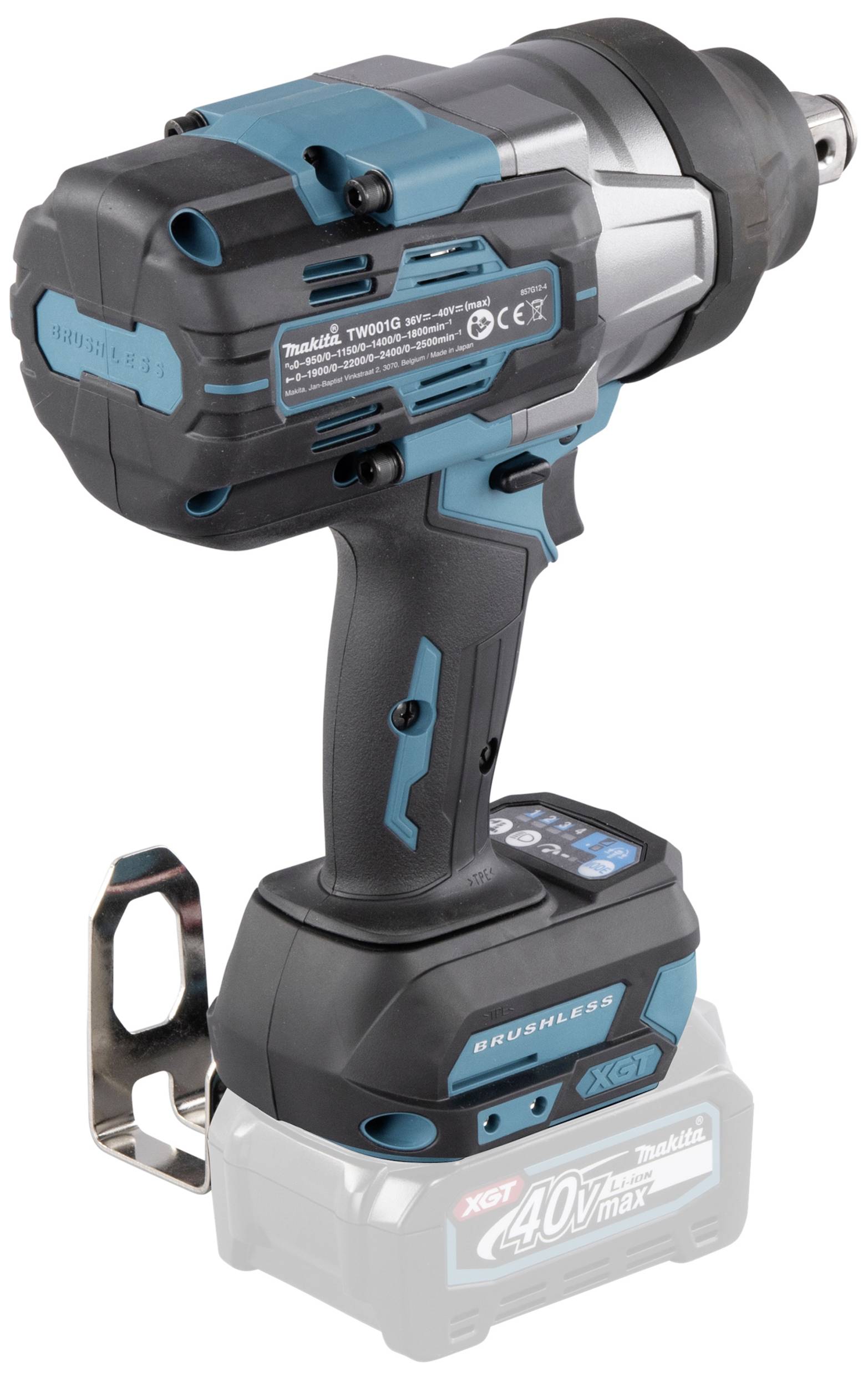 Akkuschlagschrauber mit blau-schwarzem Gehäuse und ergonomischem Griff. Geeignet für schwere Schraubaufgaben im Heimwerkerbereich.