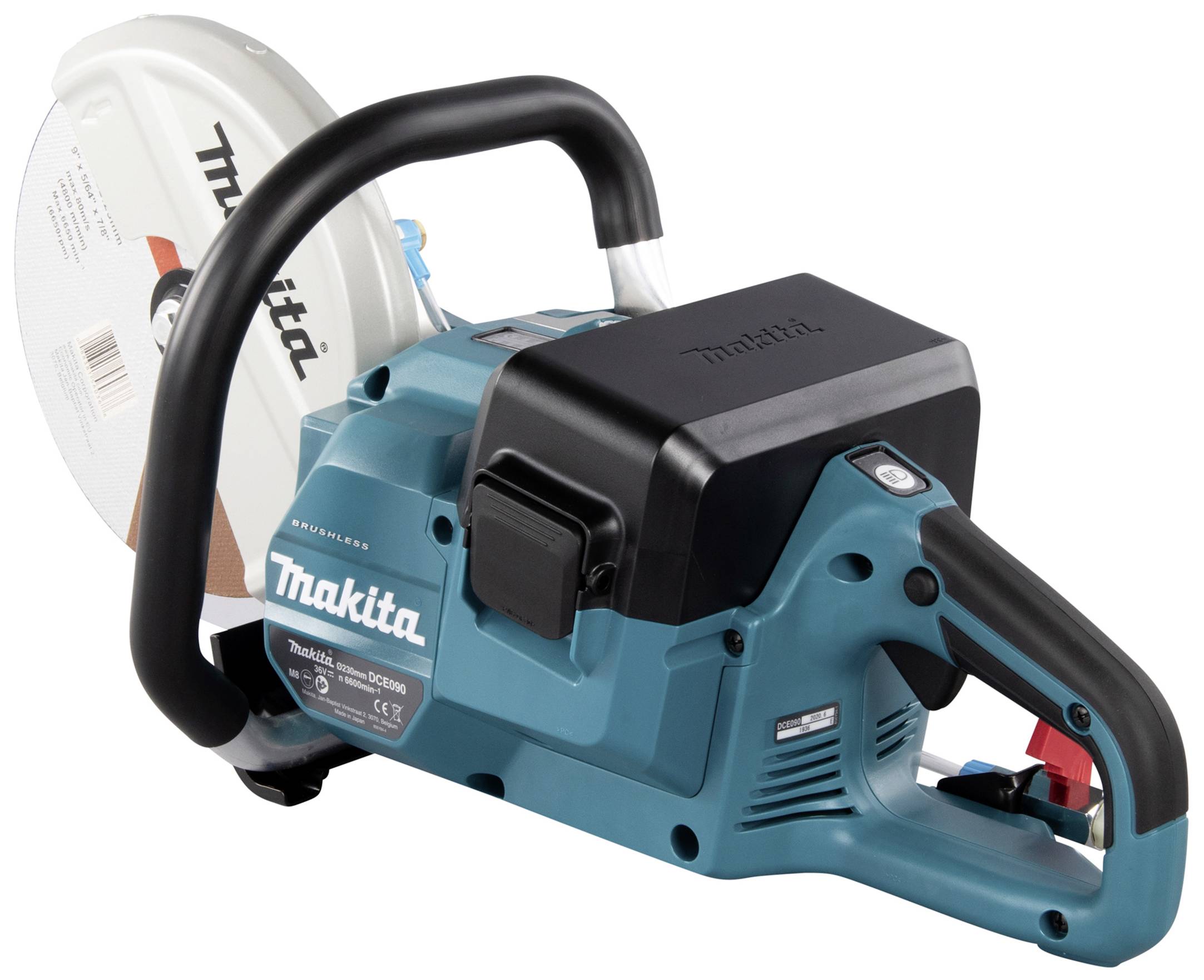 Makita DCE090ZX1 Akku-Winkelschleifer 230 mm ohne Akku 36 V