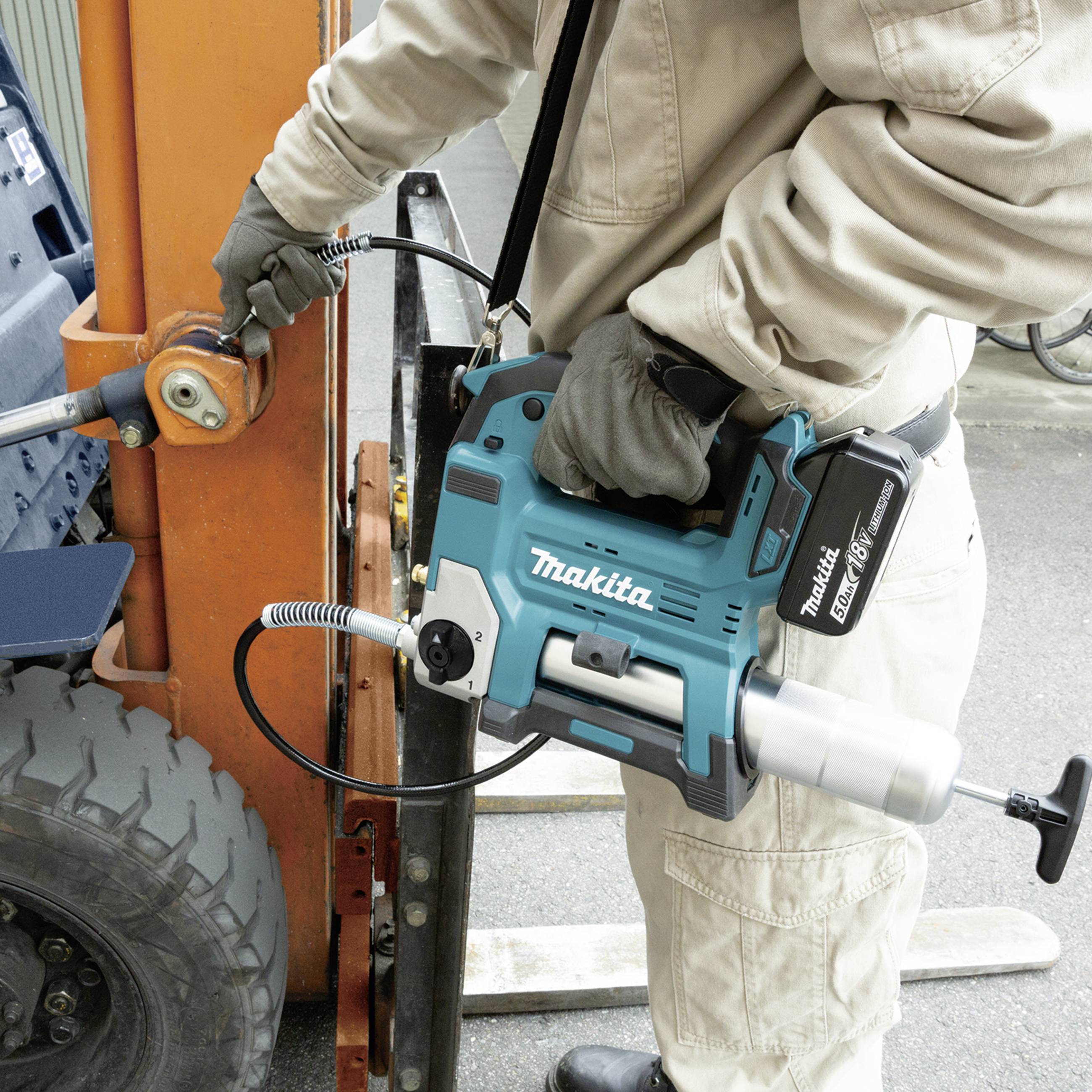 Makita DGP180RT Akku-Fettpresse
