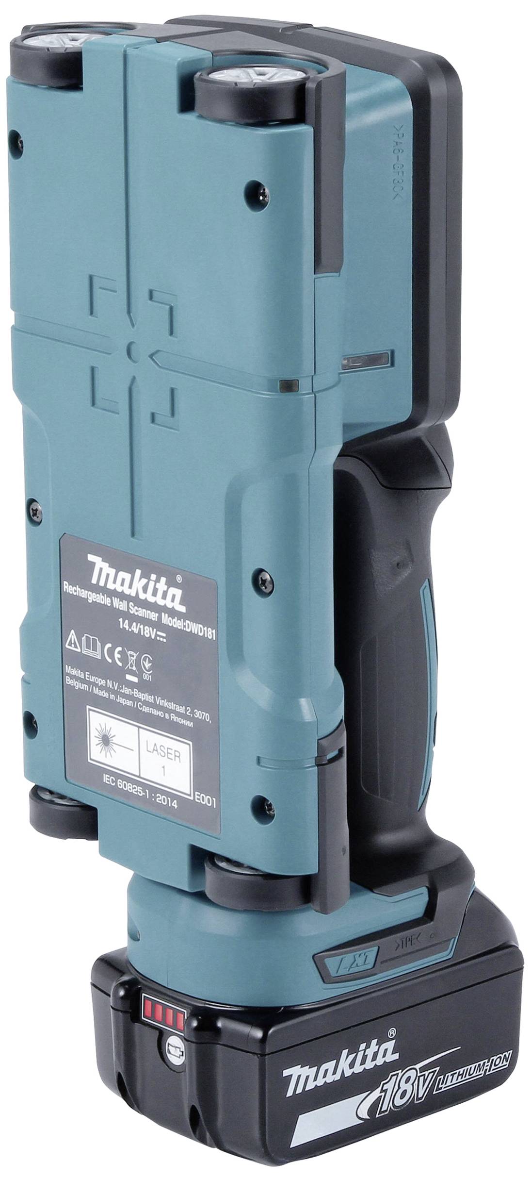 Makita Ortungsgerät DWD181ZJ Ortungstiefe (max.) 180 mm
