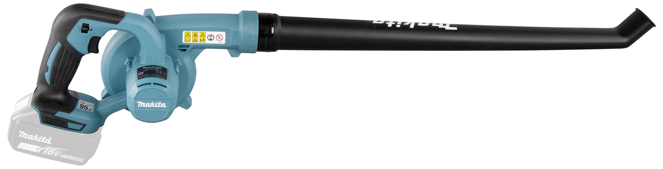 Makita DUB186Z DUB186Z Akku Laubbläser ohne Akku, ohne Ladegerät 18 V