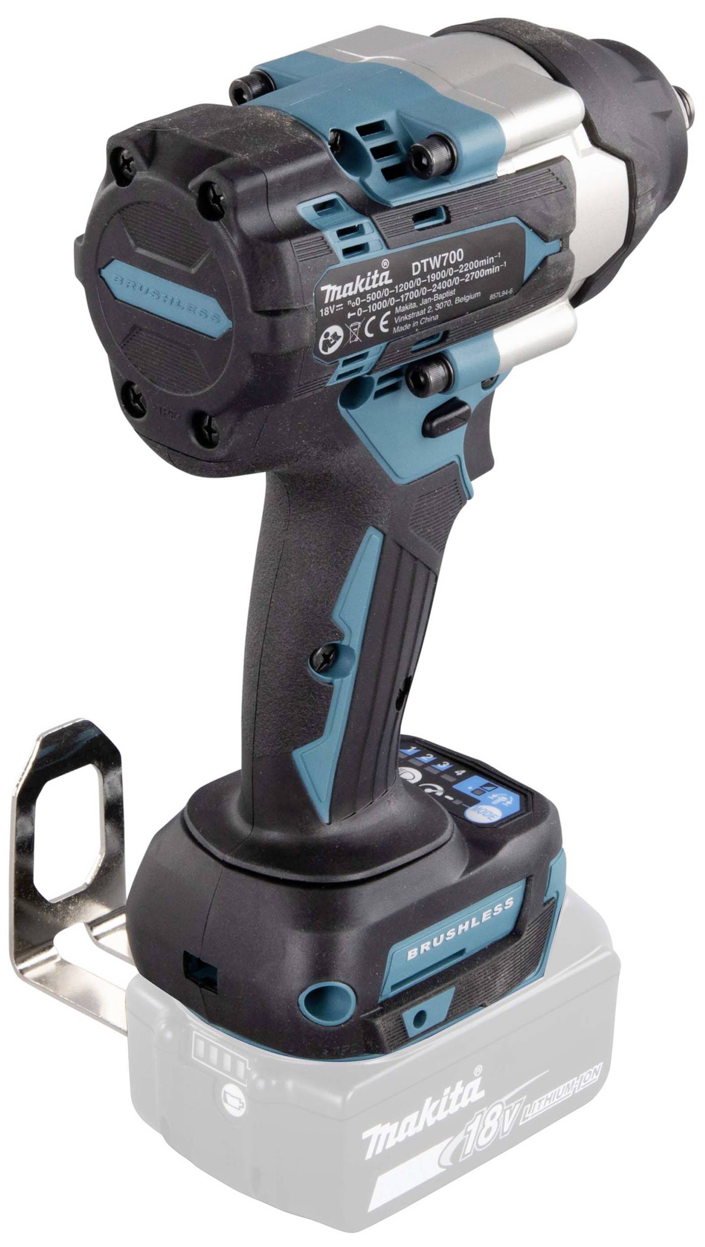 Makita DTW700Z Akku-Schlagschrauber 700 Nm 18 V Anzahl mitgelieferte Akkus 0 Li-Ion ohne Akku