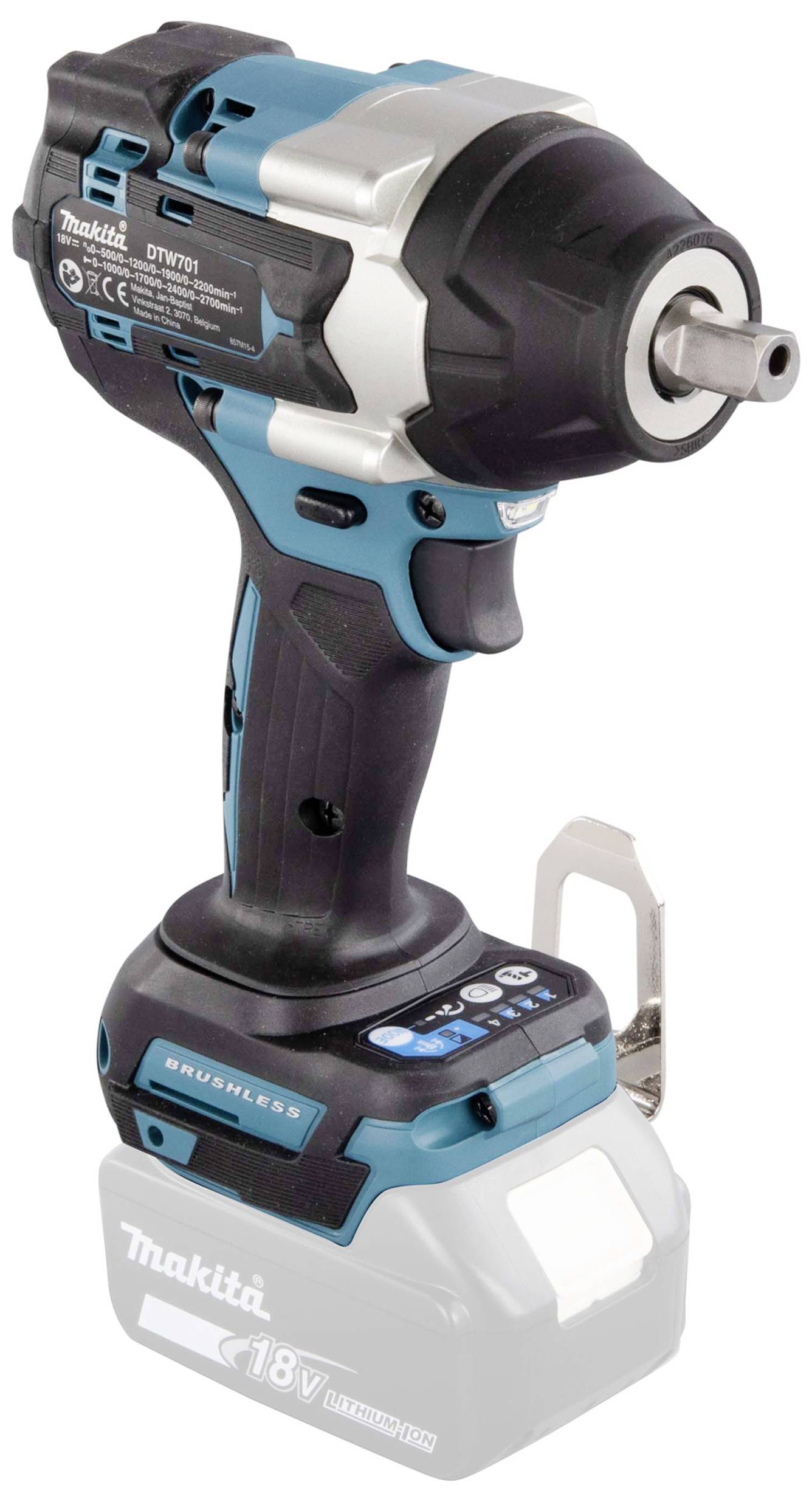 Makita DTW701Z Akku-Schlagschrauber 700 Nm 18V Anzahl mitgelieferte Akkus 0 Li-Ion ohne Akku