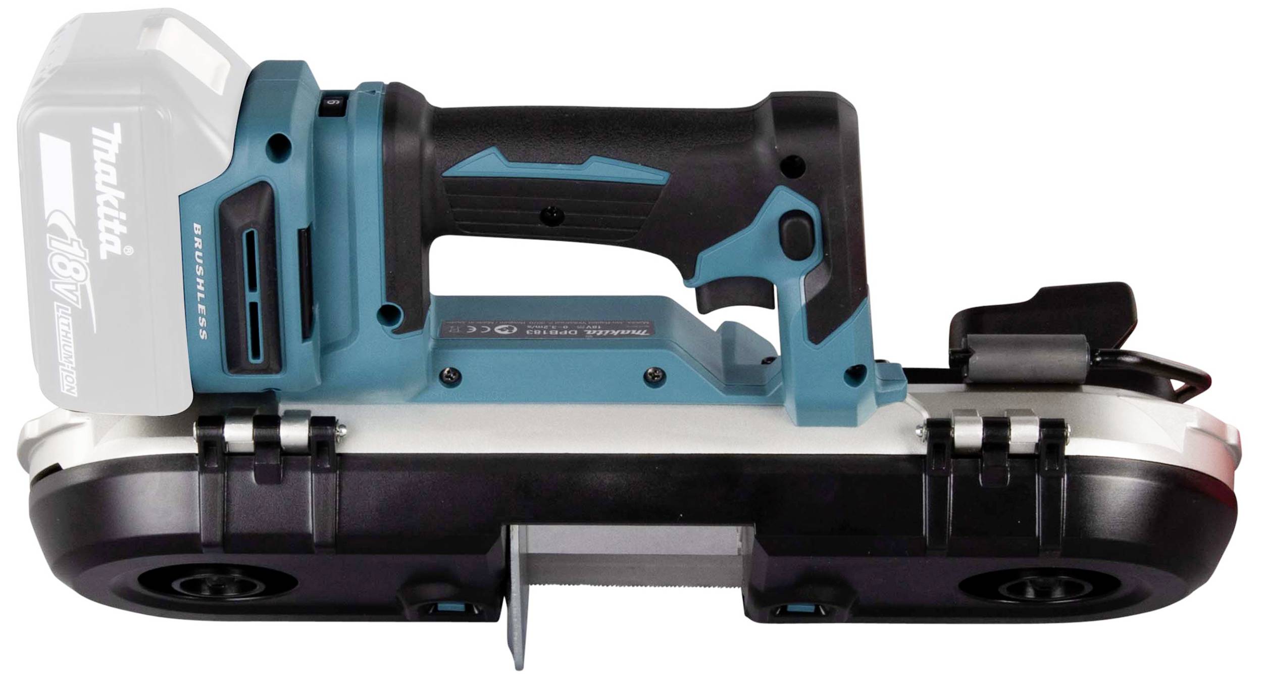 Makita Akku-Bandsäge Schnitttiefe (max.) 66mm 18V Sägeblatt-Länge 300mm