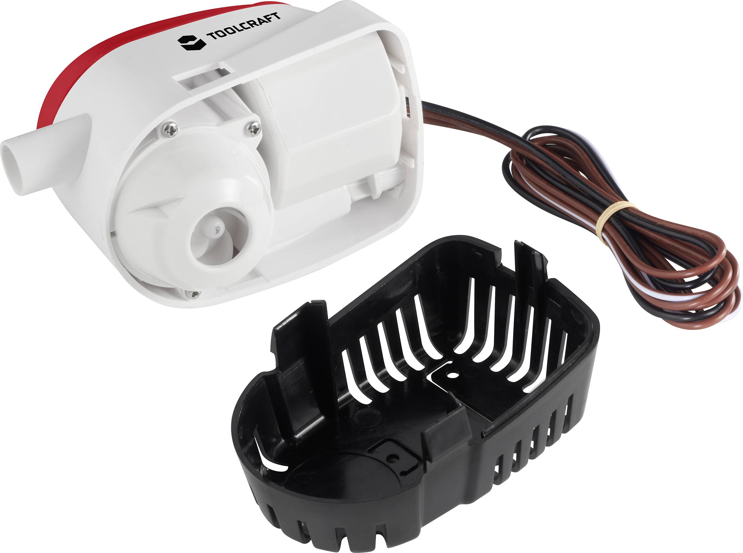 TOOLCRAFT TO-7159128 Niedervolt-Tauchpumpe 2839 l/h 12 V/DC