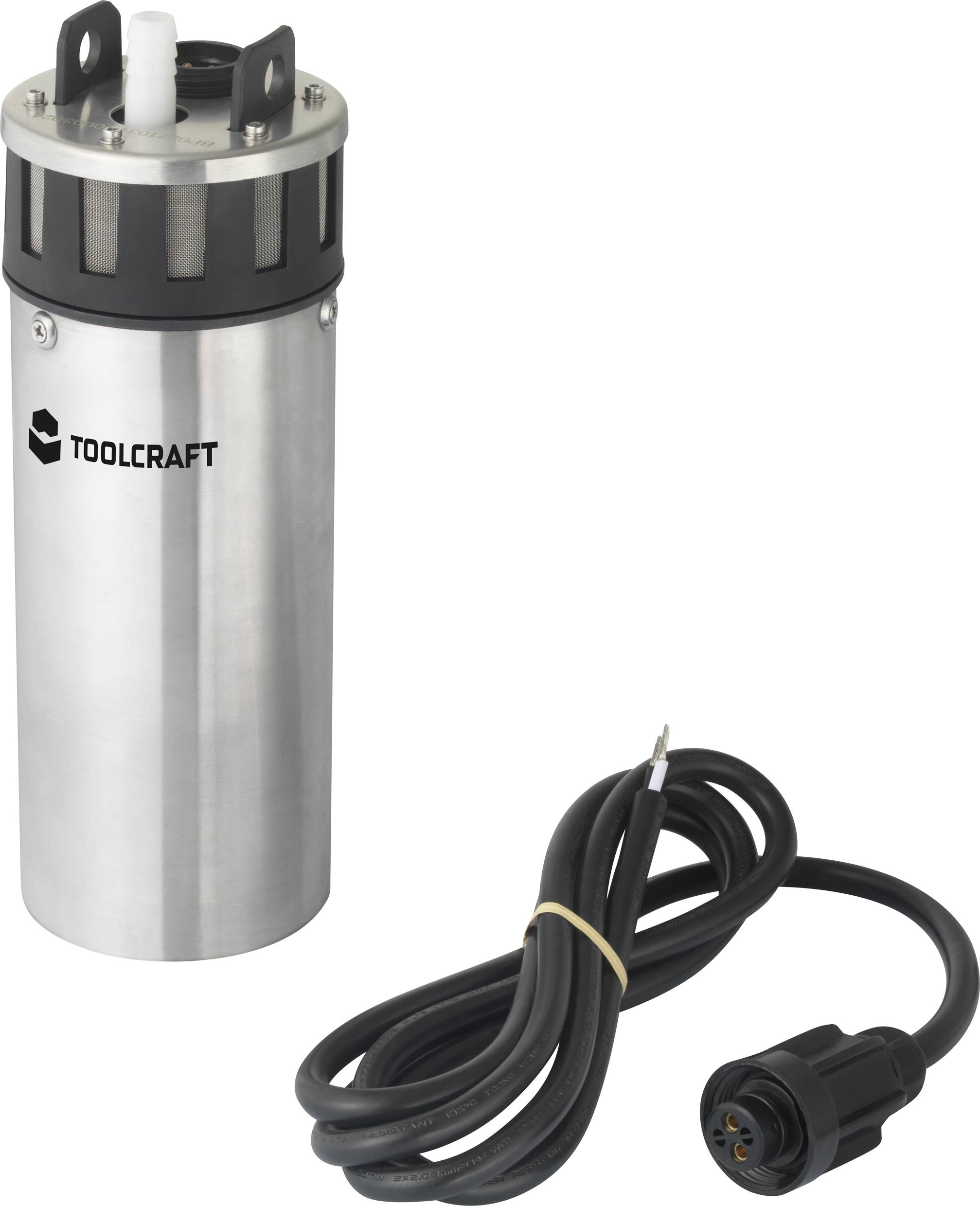 TOOLCRAFT TO-7159143 Tiefbrunnenpumpe 390 l/h 24 V/DC