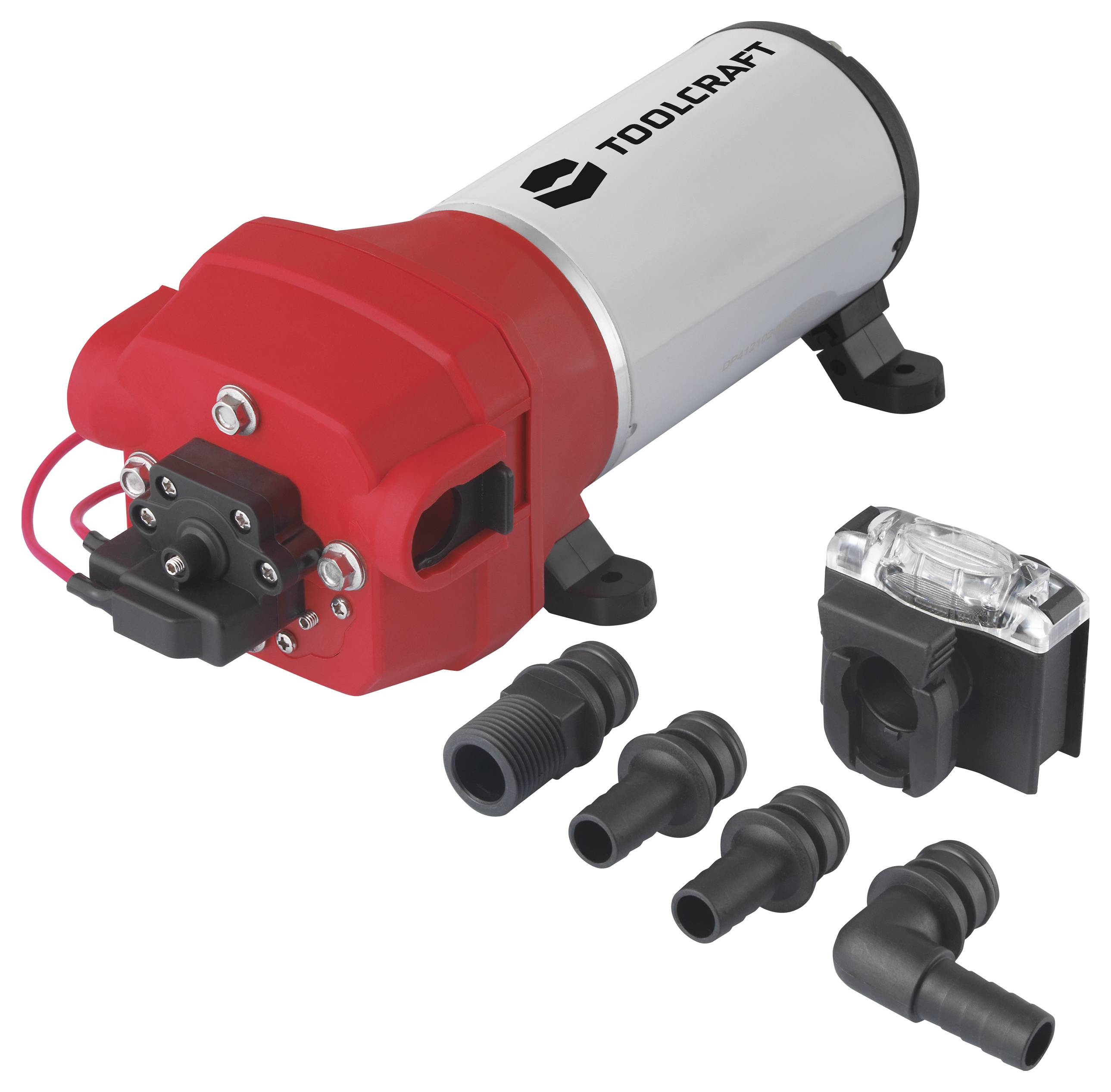 TOOLCRAFT TO-7159158 Niedervolt-Druckwasserpumpe 1020 l/h 12 V/DC