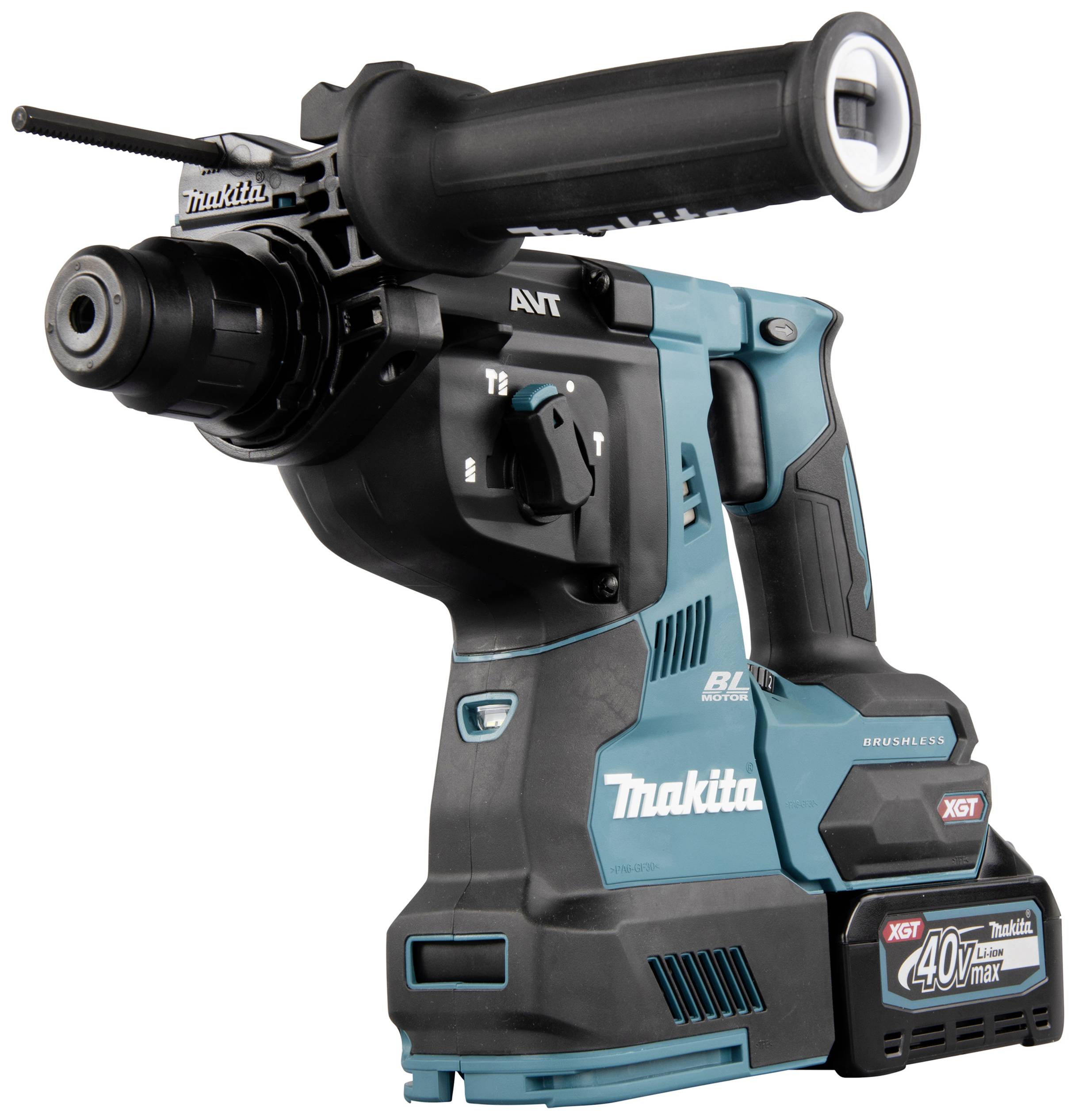 Makita SDS-Plus-Akku-Kombihammer 40V 4Ah Li-Ion inkl. Ladegerät, inkl. 2. Akku, inkl. Koffer