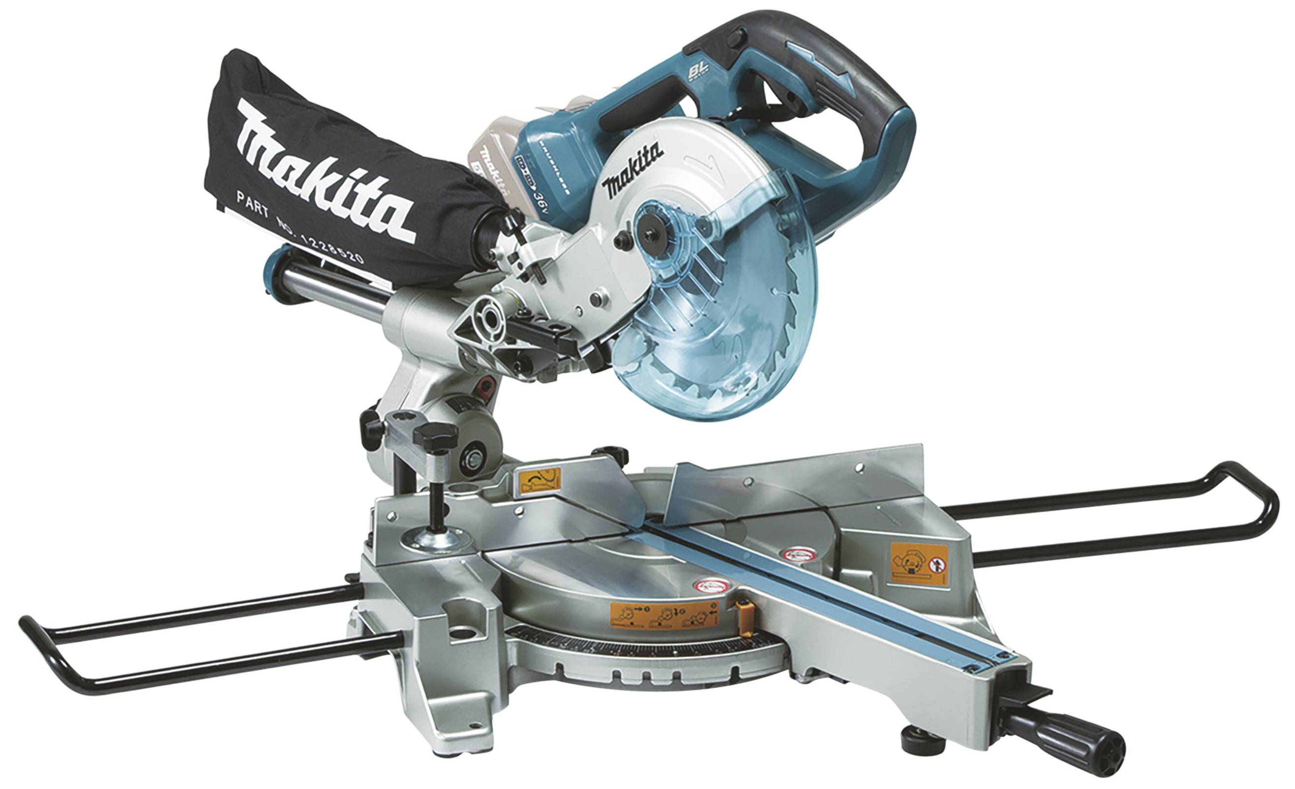 Makita Akku-Kapp- und Gehrungssäge ohne Akku 190mm 20mm