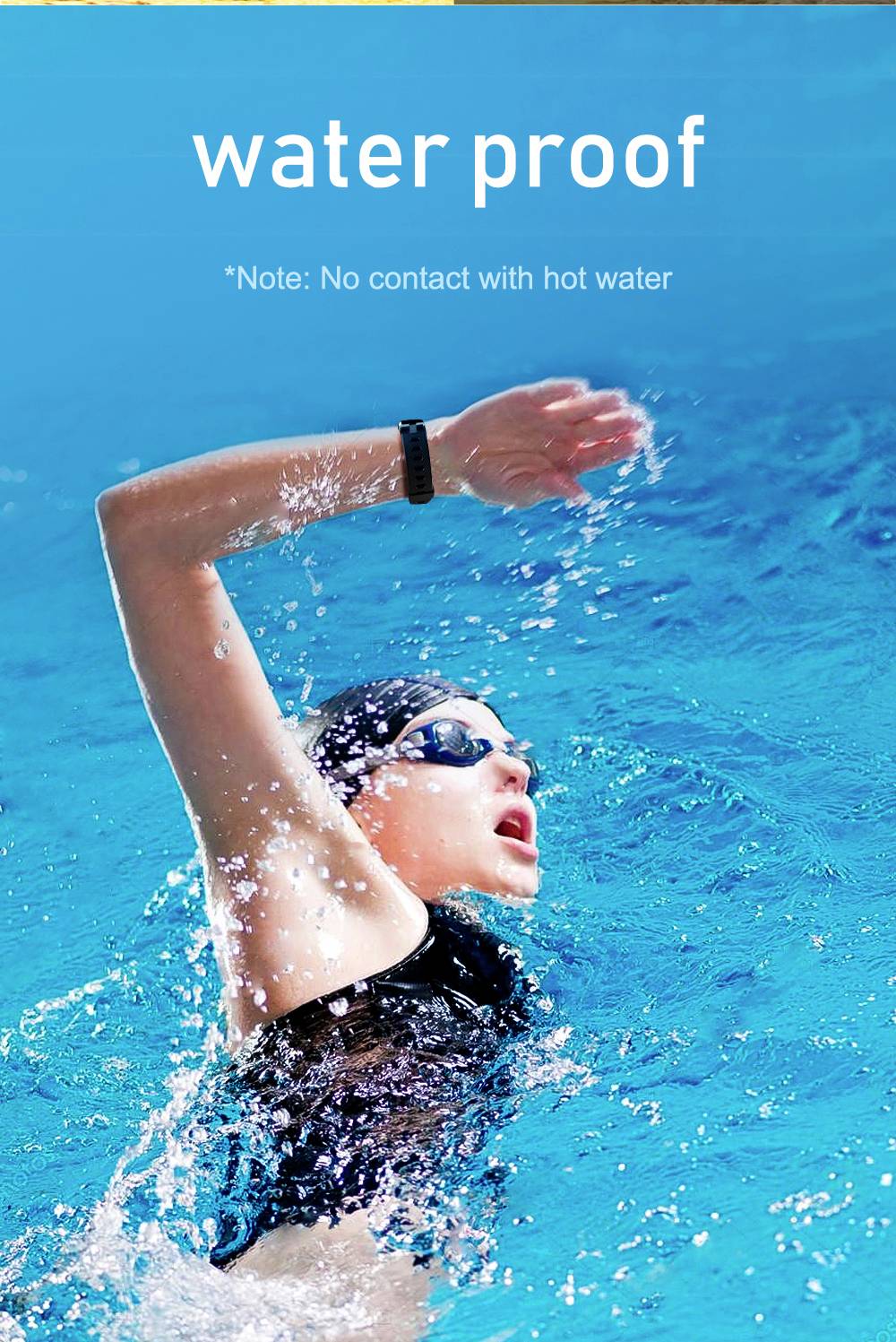 Denver BFH-17 Fitness-Tracker Schwarz