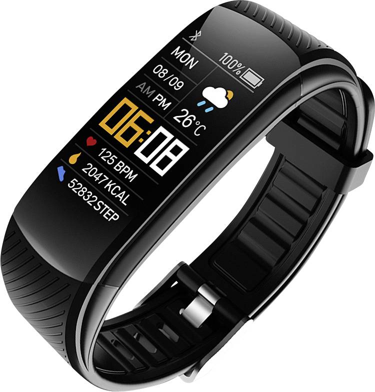 Denver BFH-17 Fitness-Tracker Schwarz
