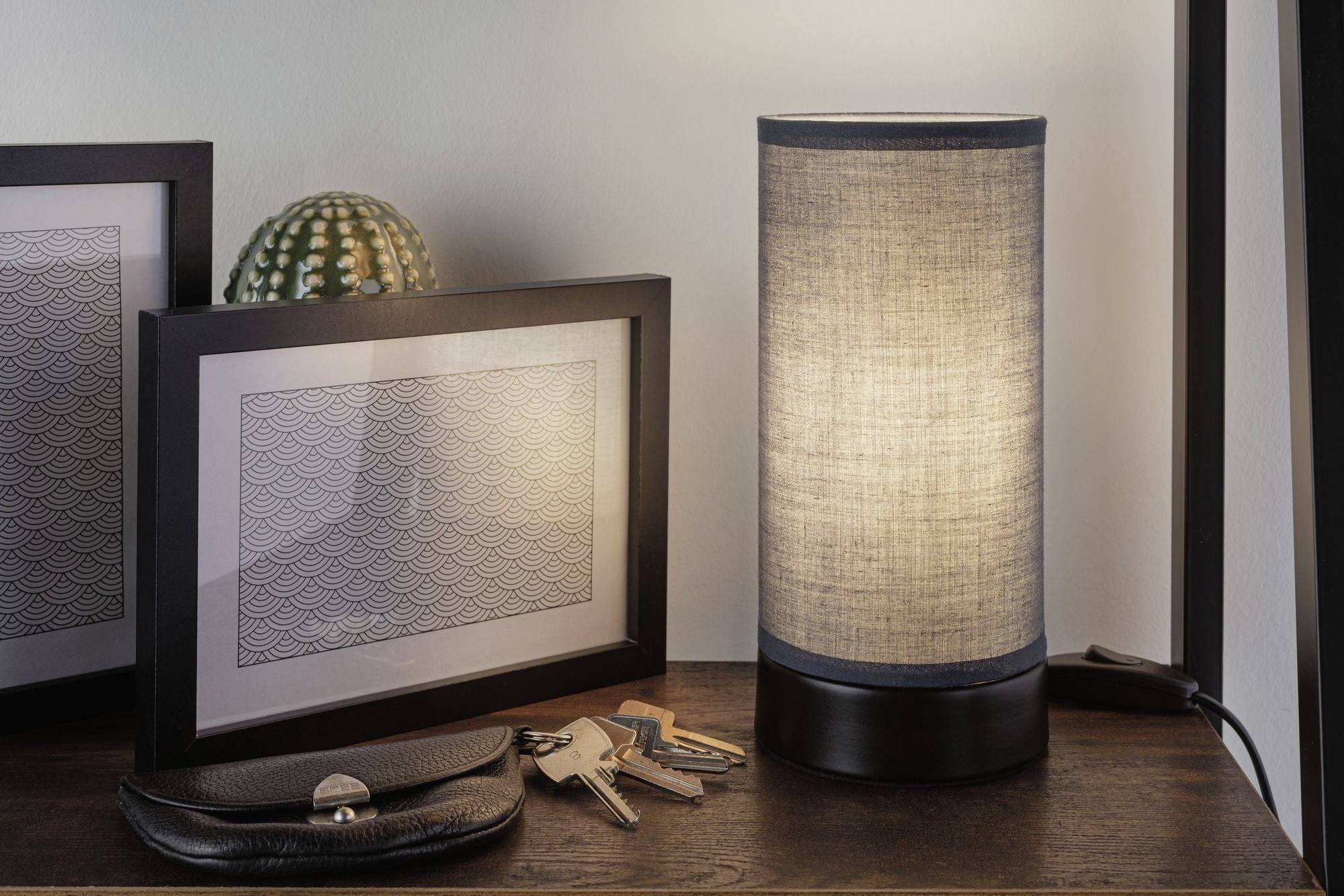 Paulmann 77059 Tischlampe E14 Schwarz (matt)