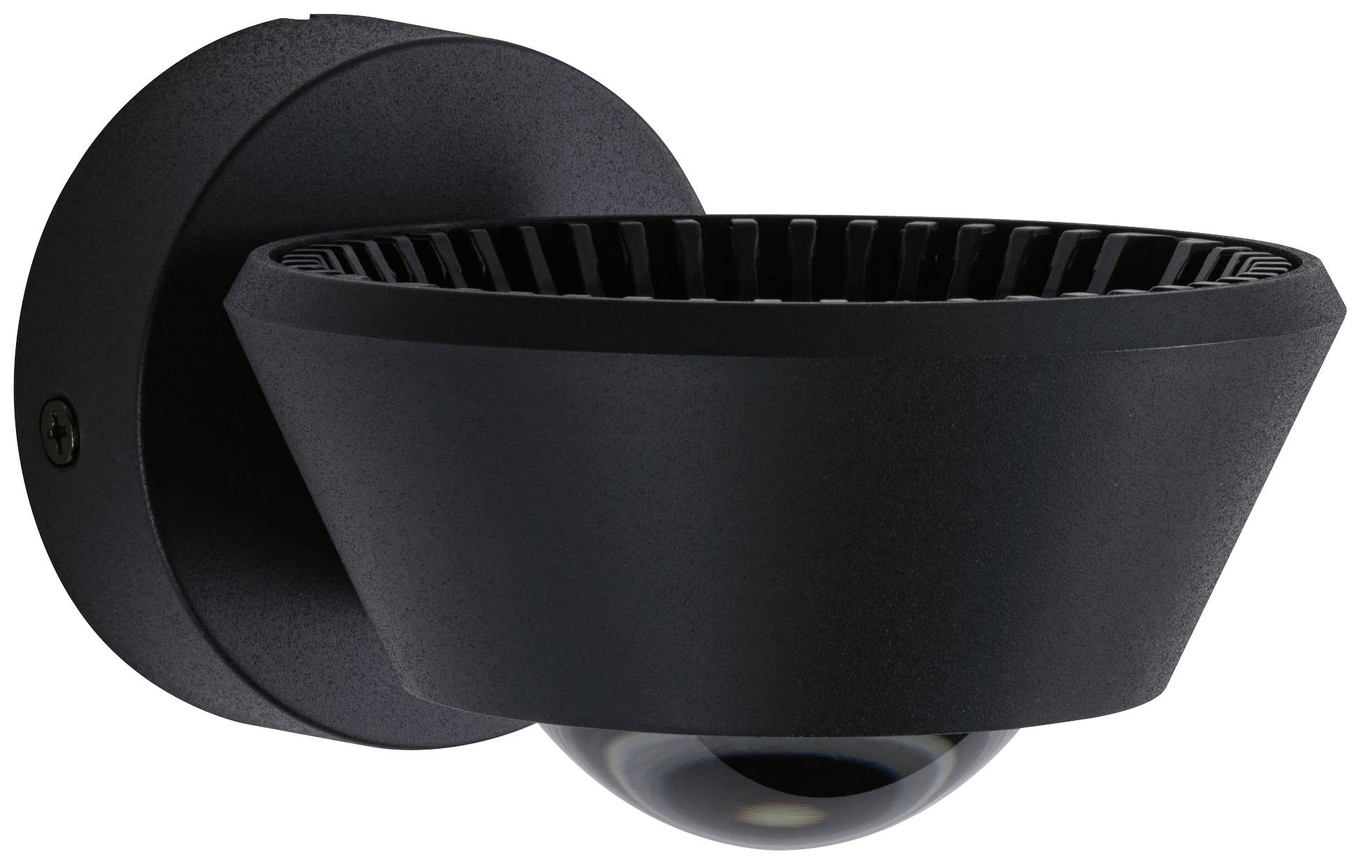 Paulmann 79769 Wandstrahler LED fest eingebaut 9W LED Schwarz