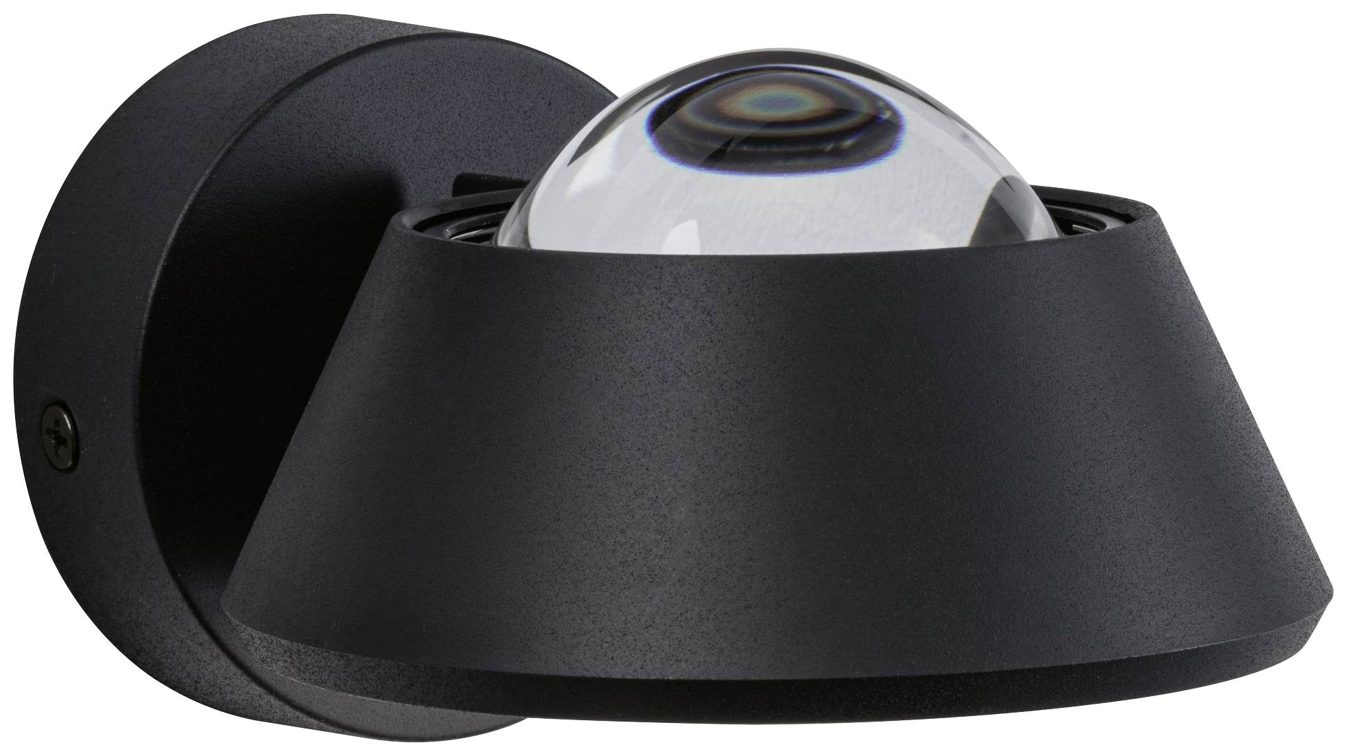 Paulmann 79769 Wandstrahler LED fest eingebaut 9W LED Schwarz