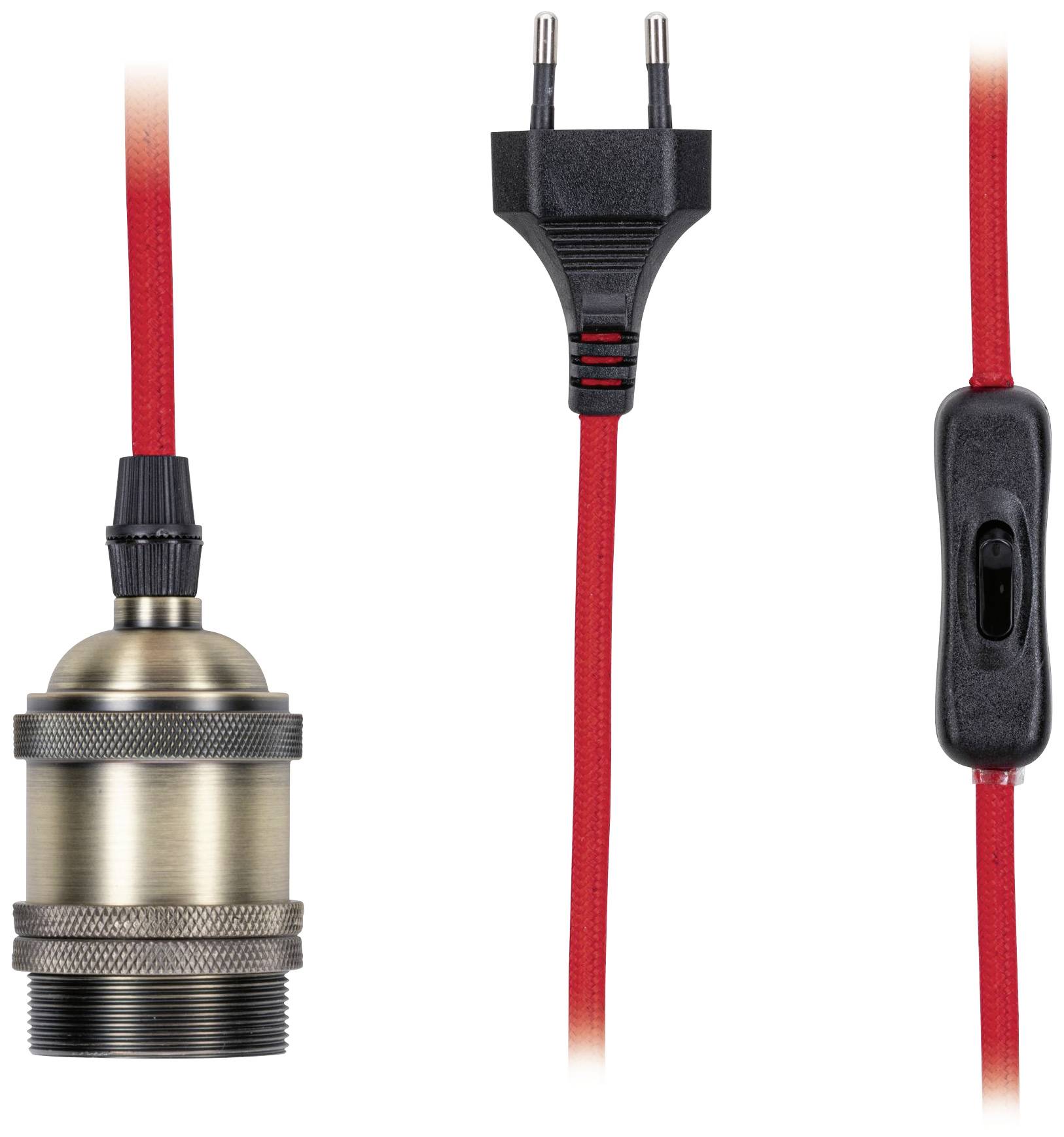 Paulmann 79770 Pendelleuchte E27 Rot