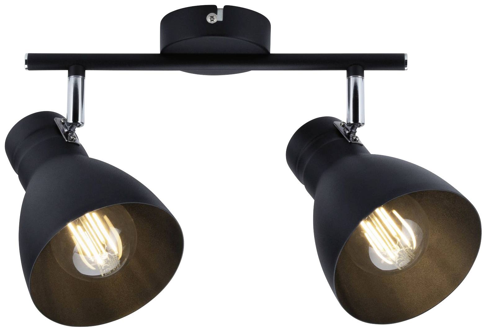 Paulmann 66760 Deckenstrahler E27 Schwarz