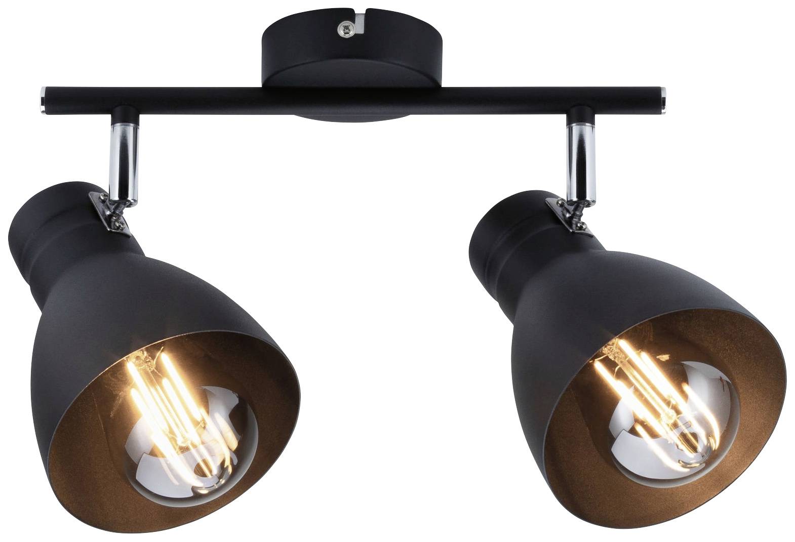 Paulmann 66760 Deckenstrahler E27 Schwarz