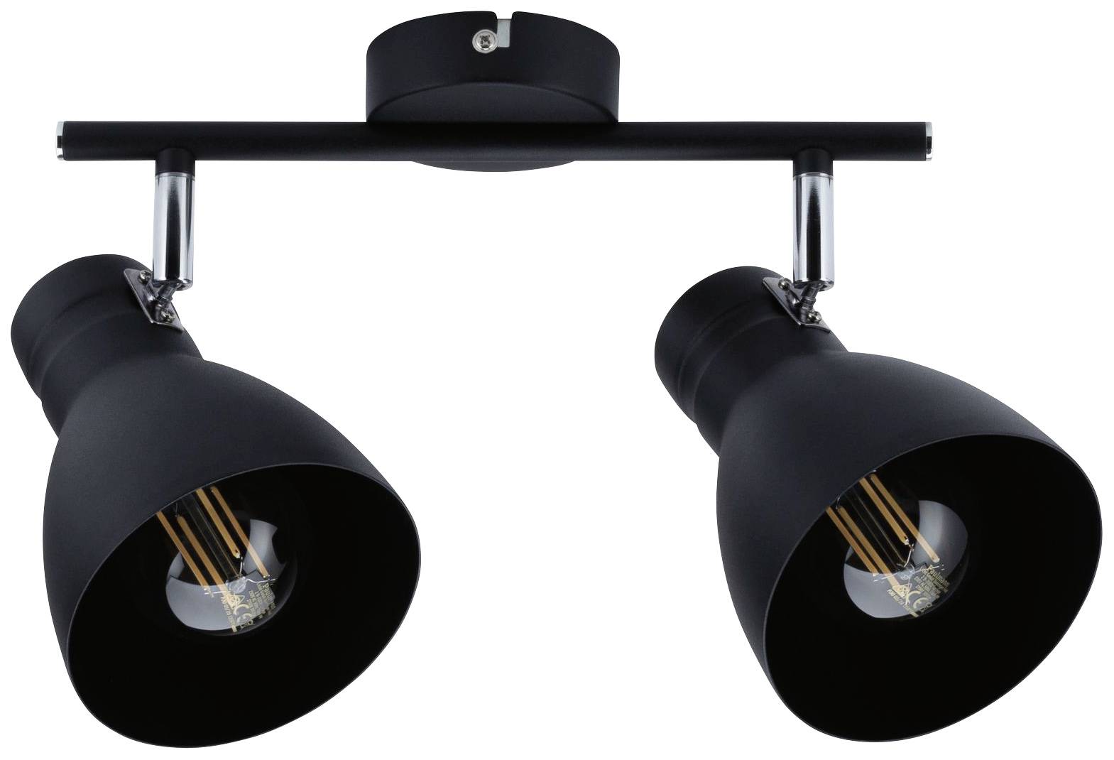 Paulmann 66760 Deckenstrahler E27 Schwarz